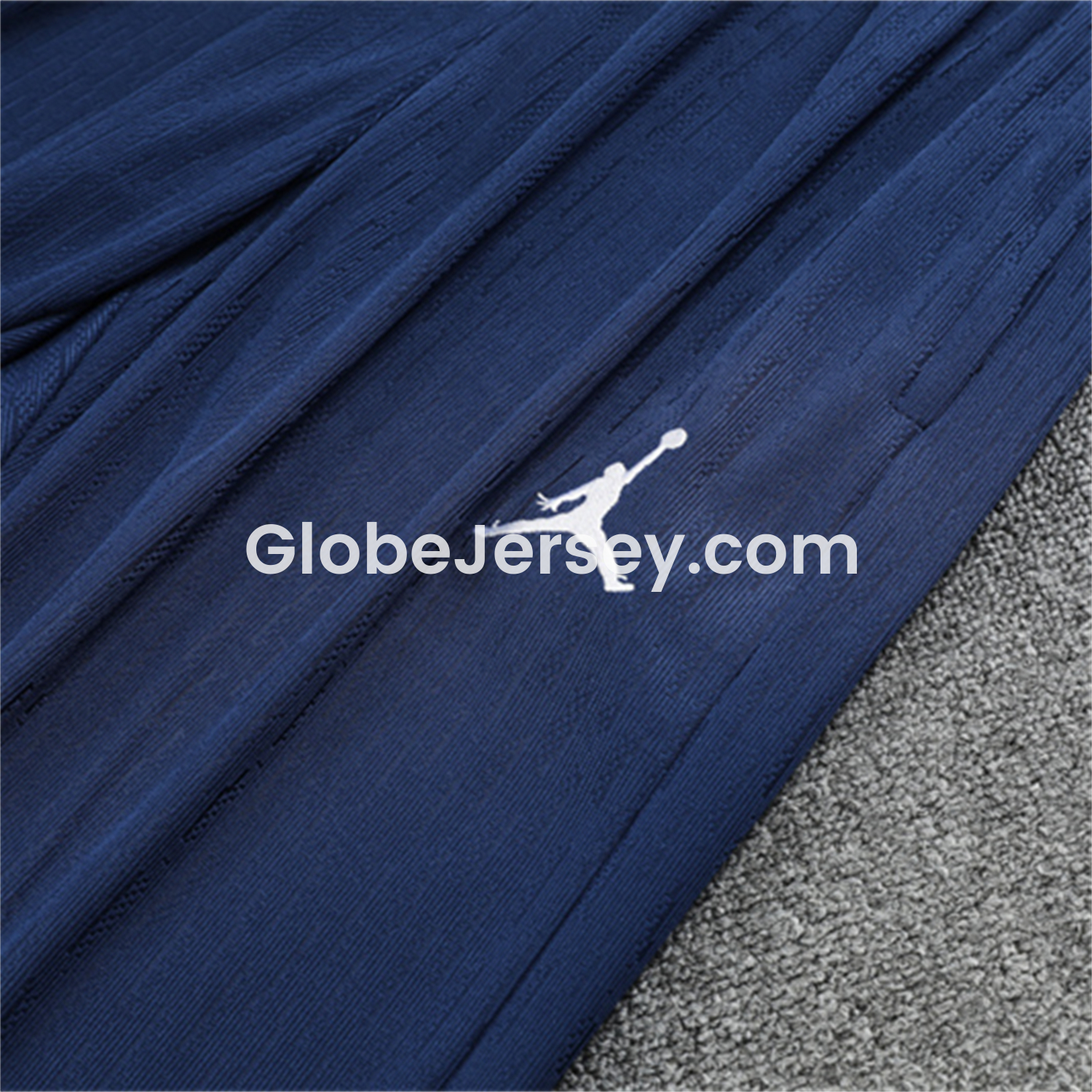 GlobeJersey-Paris Saint-Germain PSG 25-26 Long Sleeve Training Set - JD White Wing Royal Blue Top and Pants