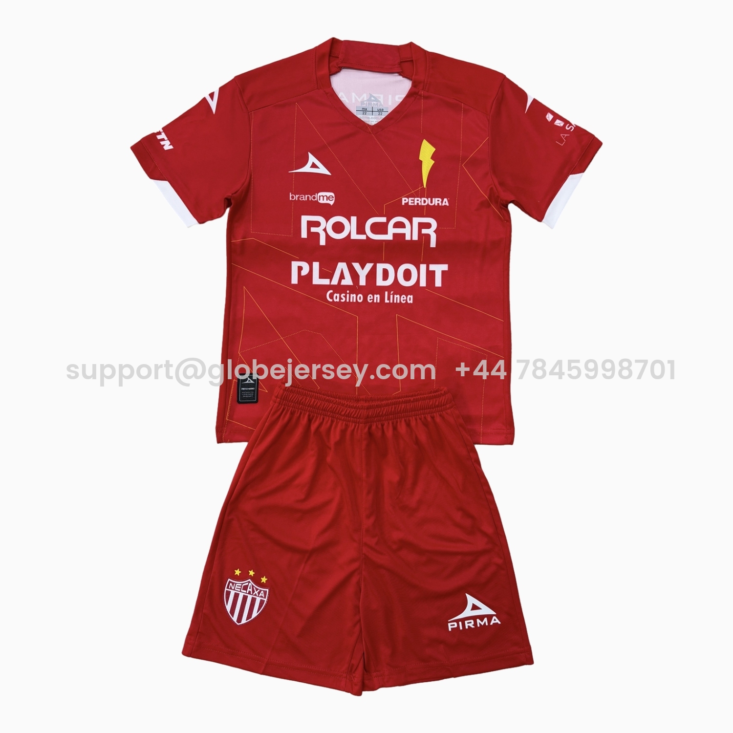 GlobeJersey-Necaxa 25-26 Away Men's Adult Jersey Set - Fans Version