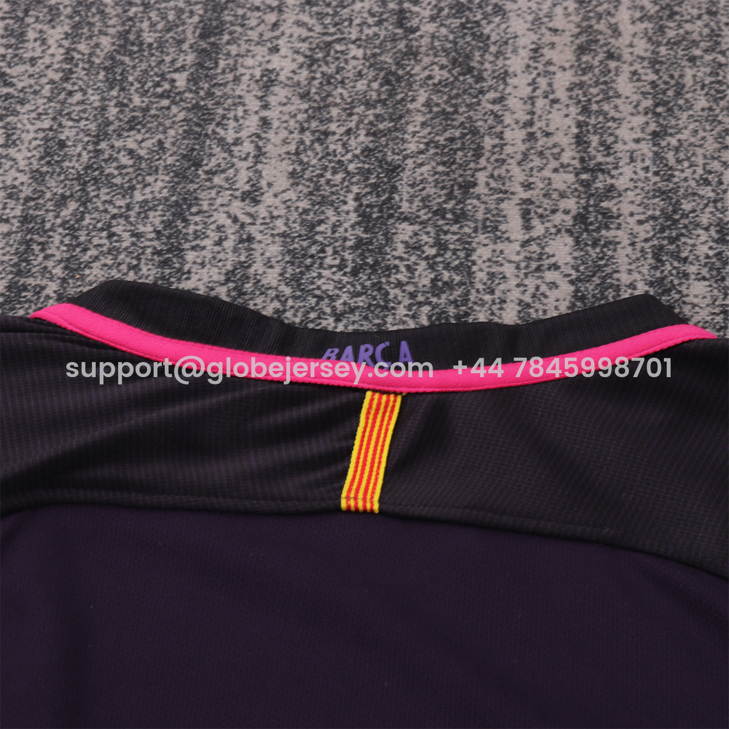 GlobeJersey-Retro Barcelona 2016-17 Away Kids Kit