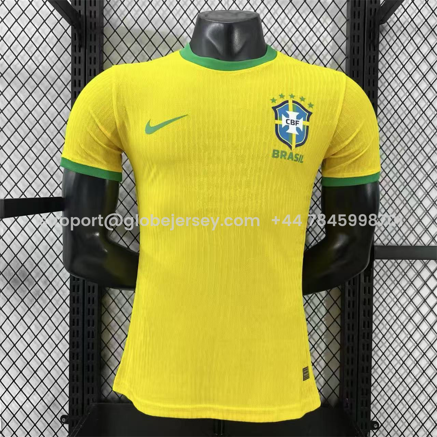GlobeJersey-Brazil 2026 Yellow Special Jersey - Player Version