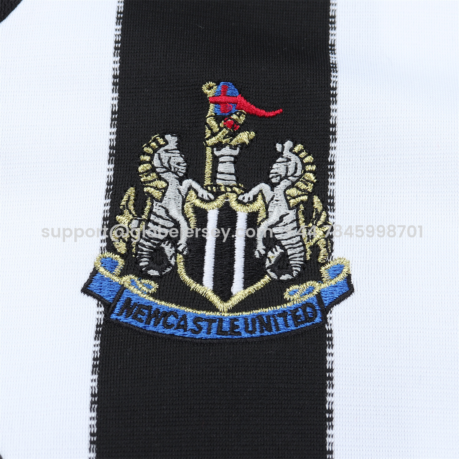 GlobeJersey-Retro Newcastle United 1999-00 Home Kids Kit