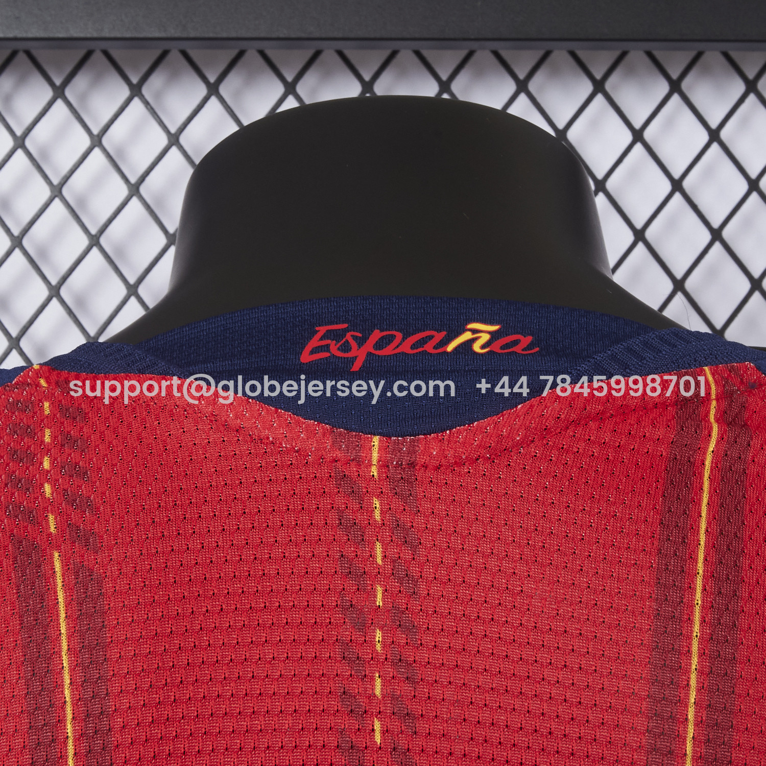 GlobeJersey-Spain 2026 Home Long Sleeves Jersey - Player Version