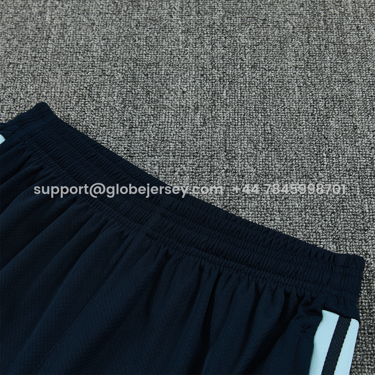 GlobeJersey-Argentina 2026 Vest Training Set - Light Blue Top & Dark Blue Pants