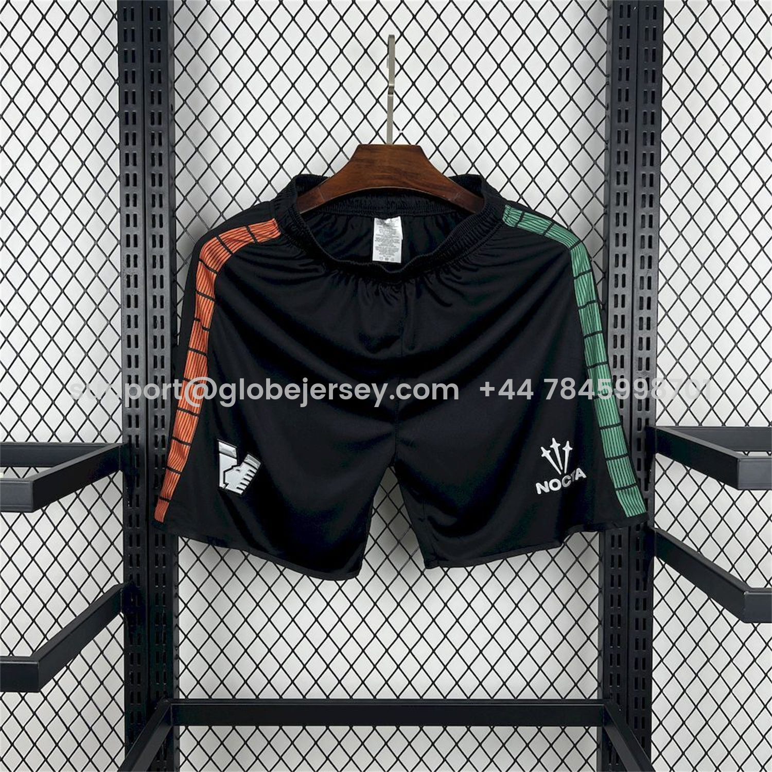 GlobeJersey-Venezia 2026 Home Black Shorts - Fans Version