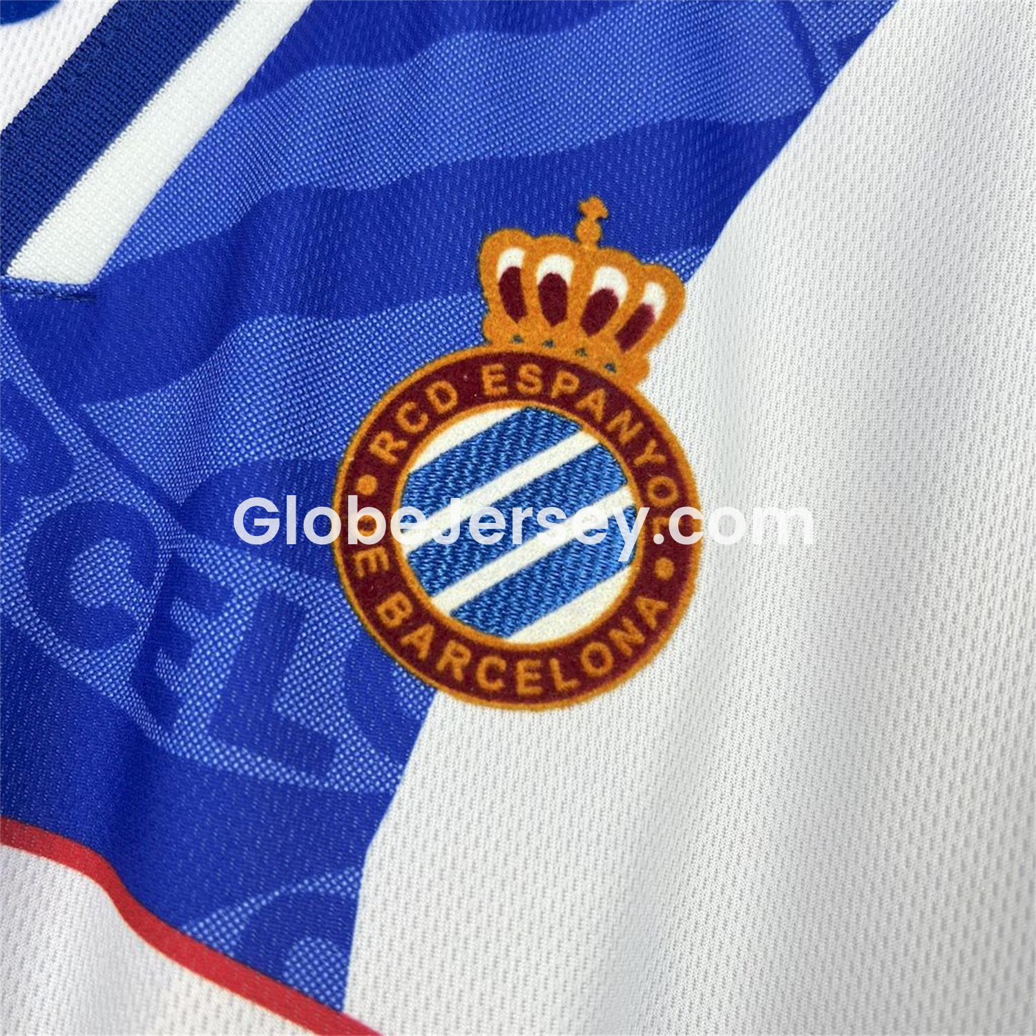 GlobeJersey-Retro RCD Espanyol 1999-00 Home Jersey