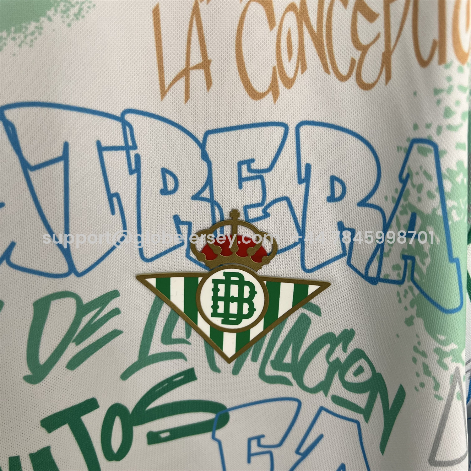 GlobeJersey-Real Betis 25-26 Graffiti Style Special Jersey - Fans Version