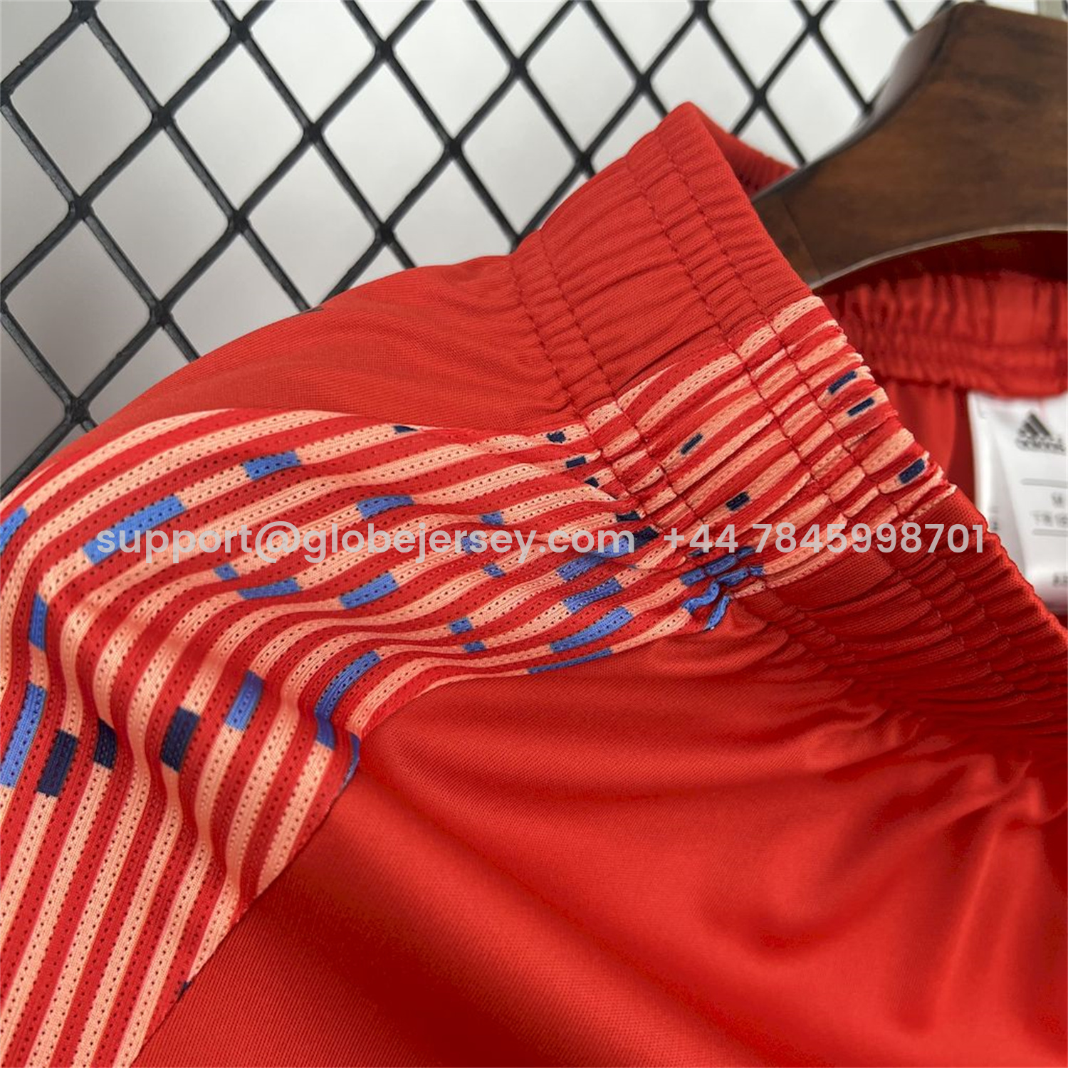 GlobeJersey-Universidad de Chile 25-26 Away Red Shorts- Fans Version
