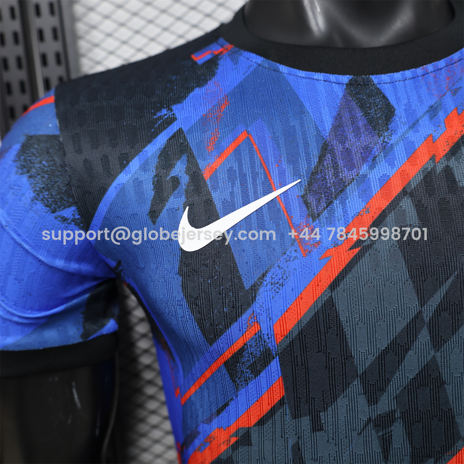 GlobeJersey-Croatia 2026 Blue And Black Special Jersey - Player Version