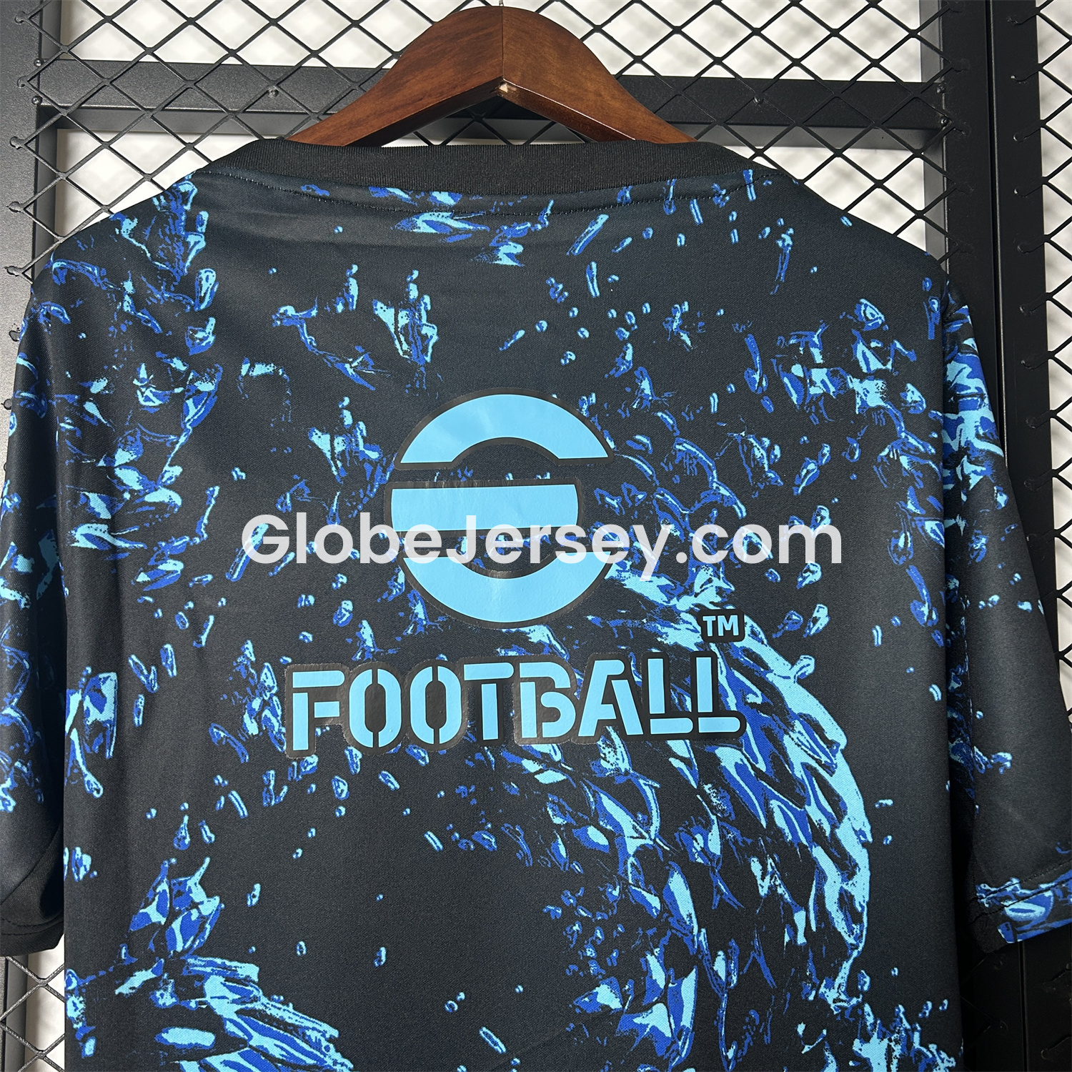 GlobeJersey-Inter Milan 25-26 Blue Snake Pattern Pre-Match Training Jersey - Fans Version