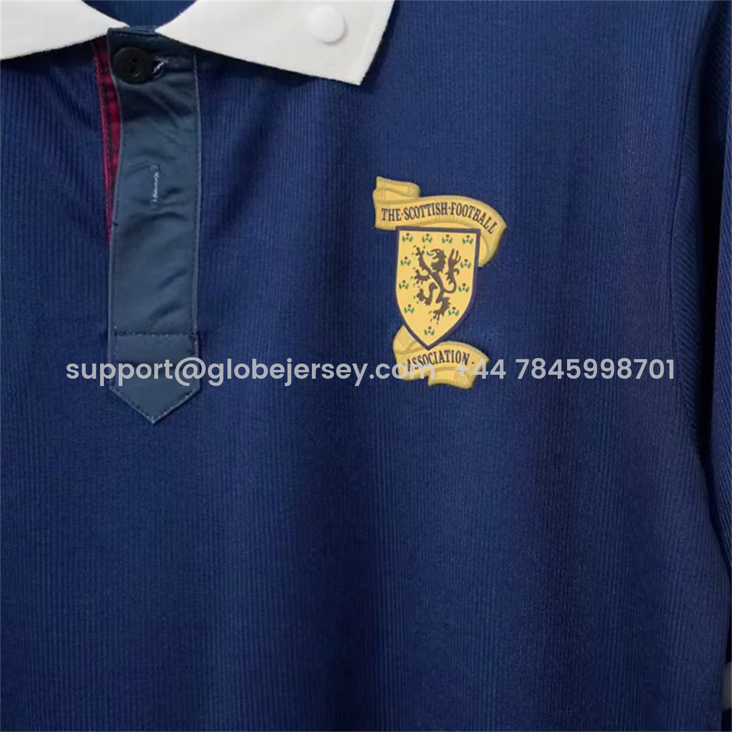 GlobeJersey-Retro S-c-o.t l.a-n.d 1988-89 Home Jersey - Fans Version