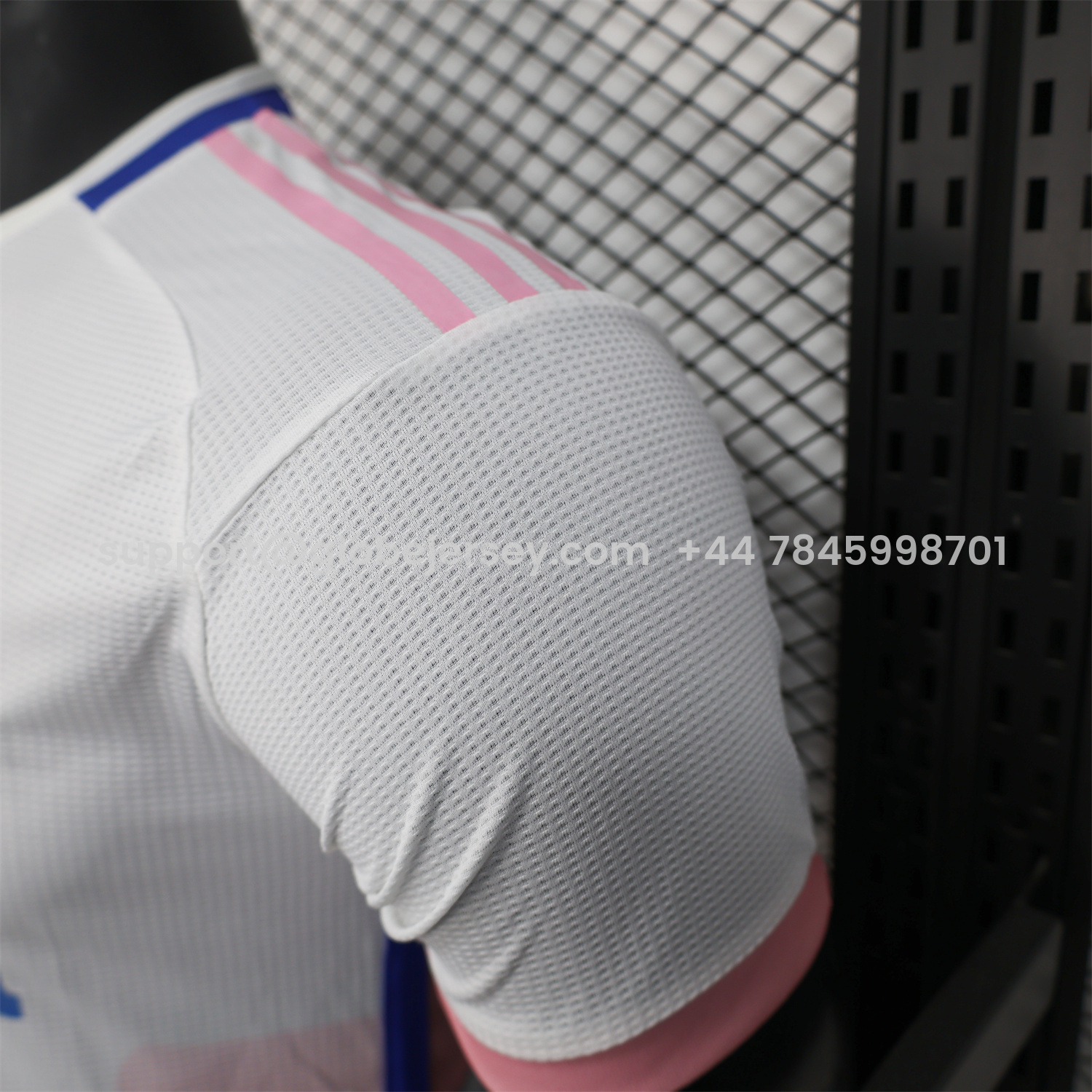 GlobeJersey-Algeria 25-26 Pink Mountains Silhouette White Jersey - Player Version