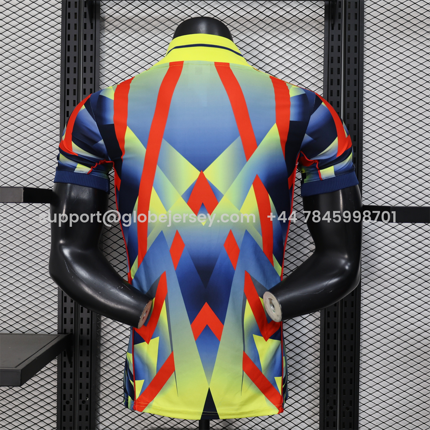 GlobeJersey-Arsenal 25-26 Red Yellow Blue LFSTLR Jersey - Player Version