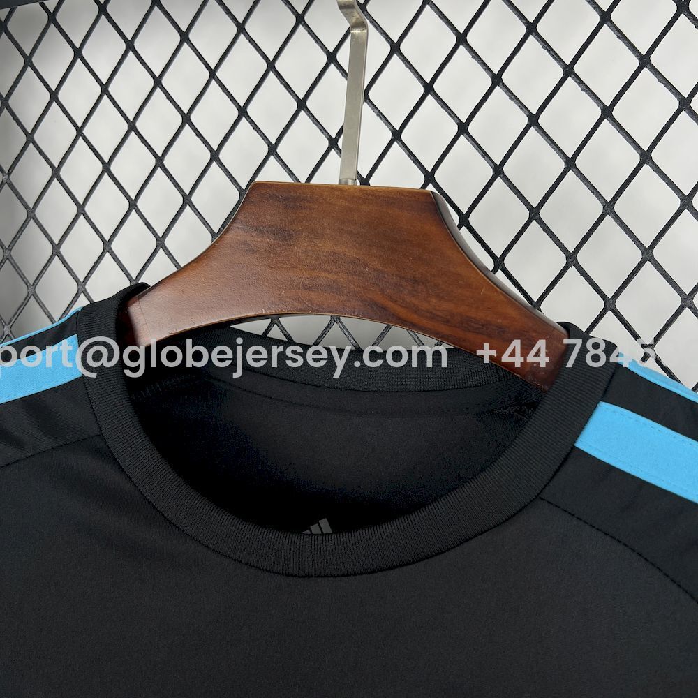 GlobeJersey-Argentina 2026 Goalkeeper Black Jersey - Fans Version