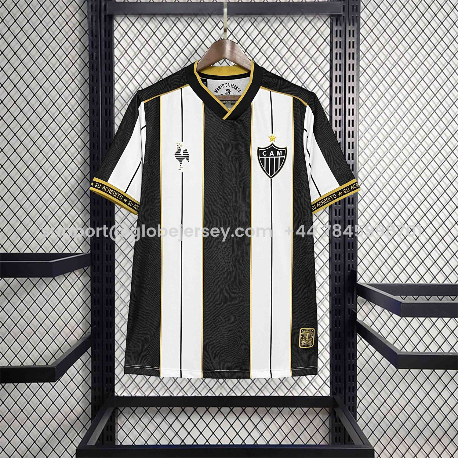 GlobeJersey-Atletico Mineiro 25-26 Black And White Special Edition Jersey - Fans Version