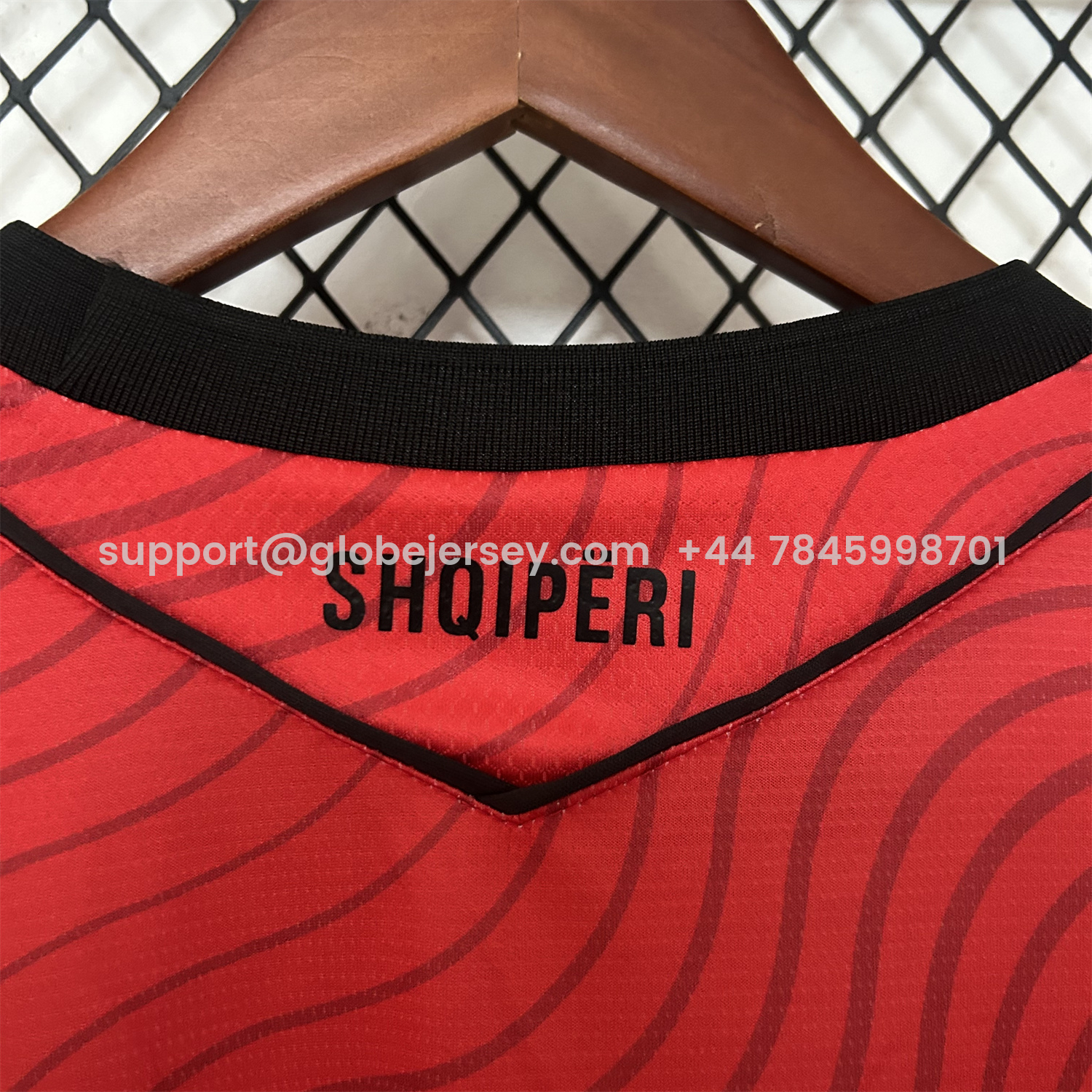 GlobeJersey-Albania 2026 Home Red Jersey - Fans Version