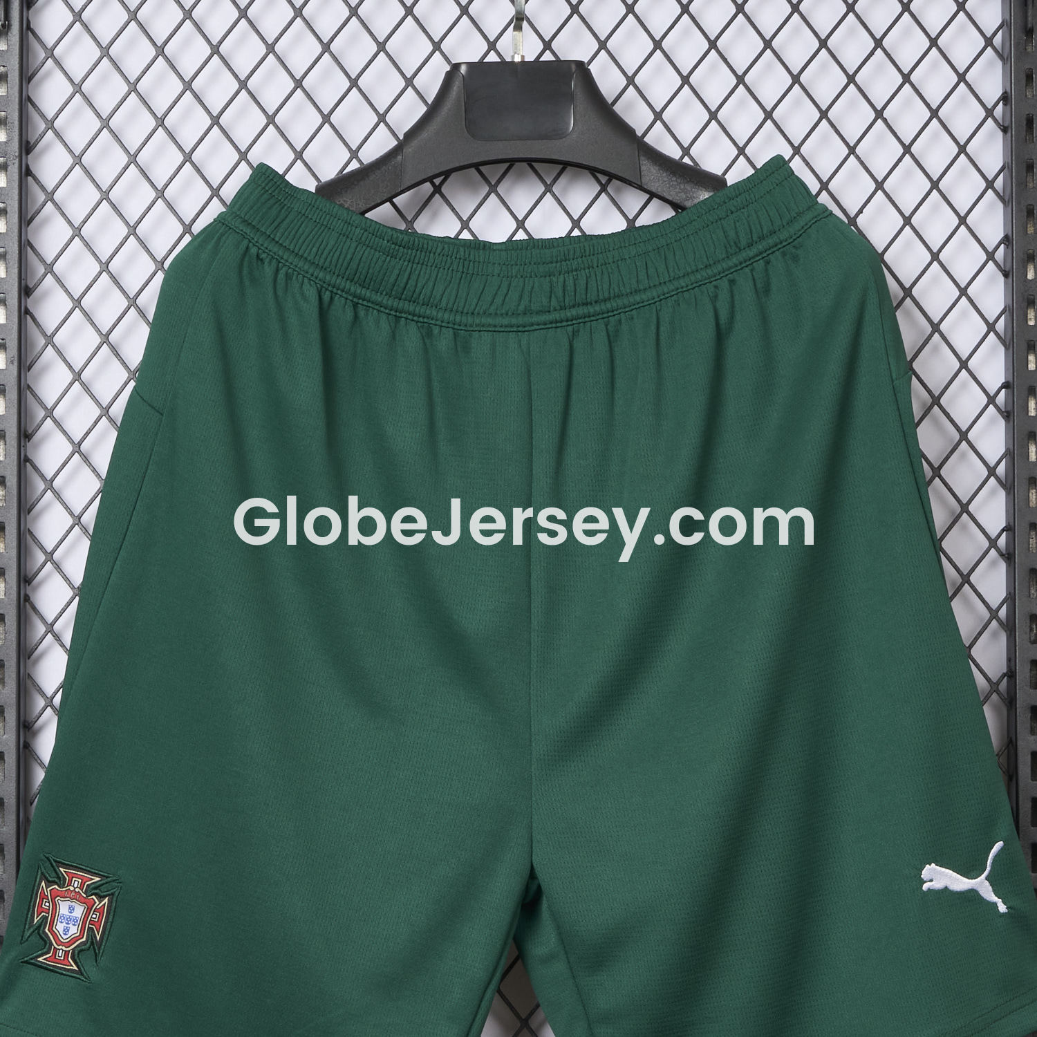 GlobeJersey-Portugal 25-26 Home Green Shorts - Fans Version