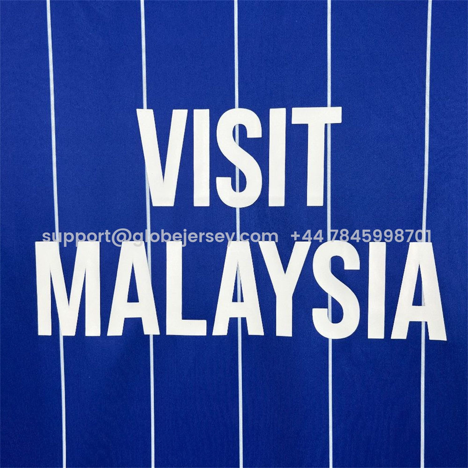 GlobeJersey-Cardiff City 25-26 Home Jersey - Fans Version