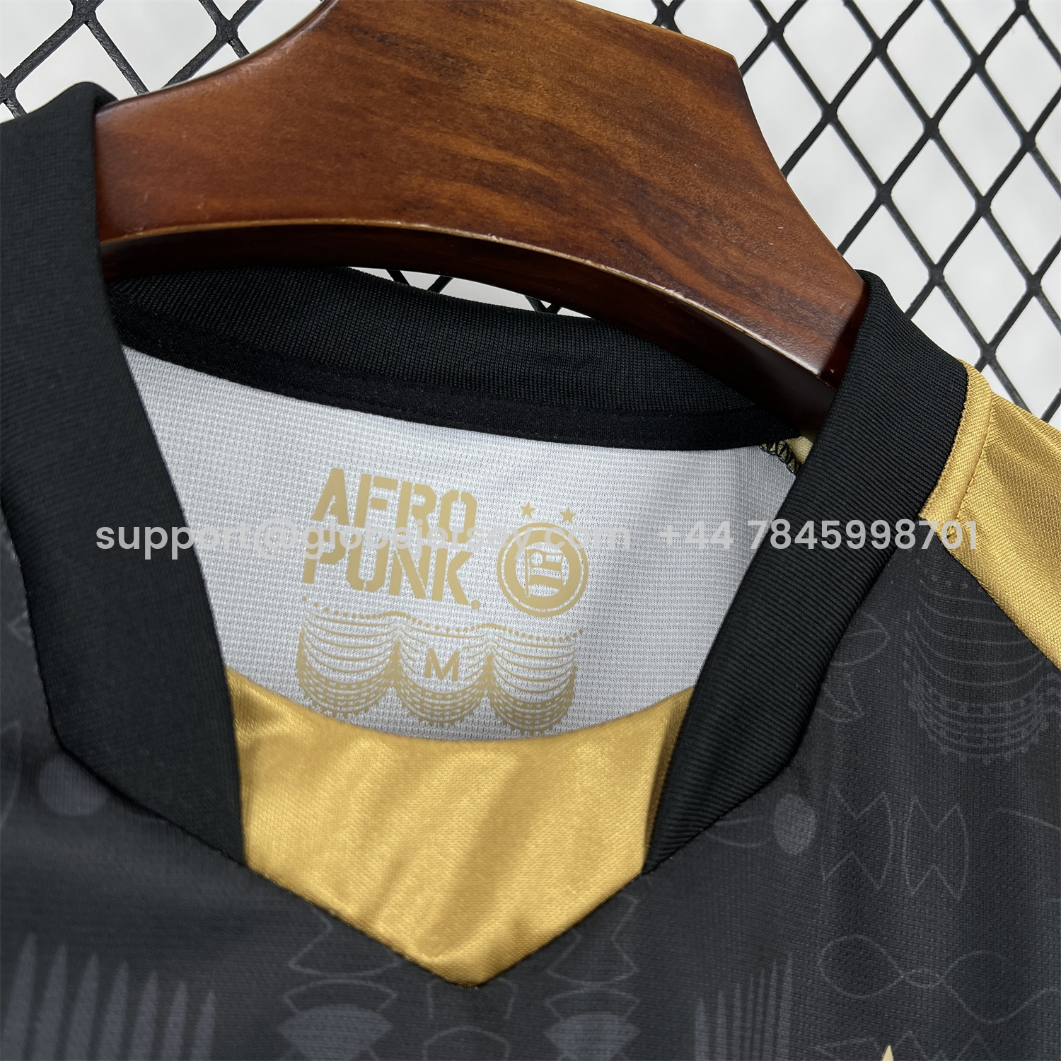 GlobeJersey-Bahia 25-26 November AFROPUNK Black Jersey - Fans Version