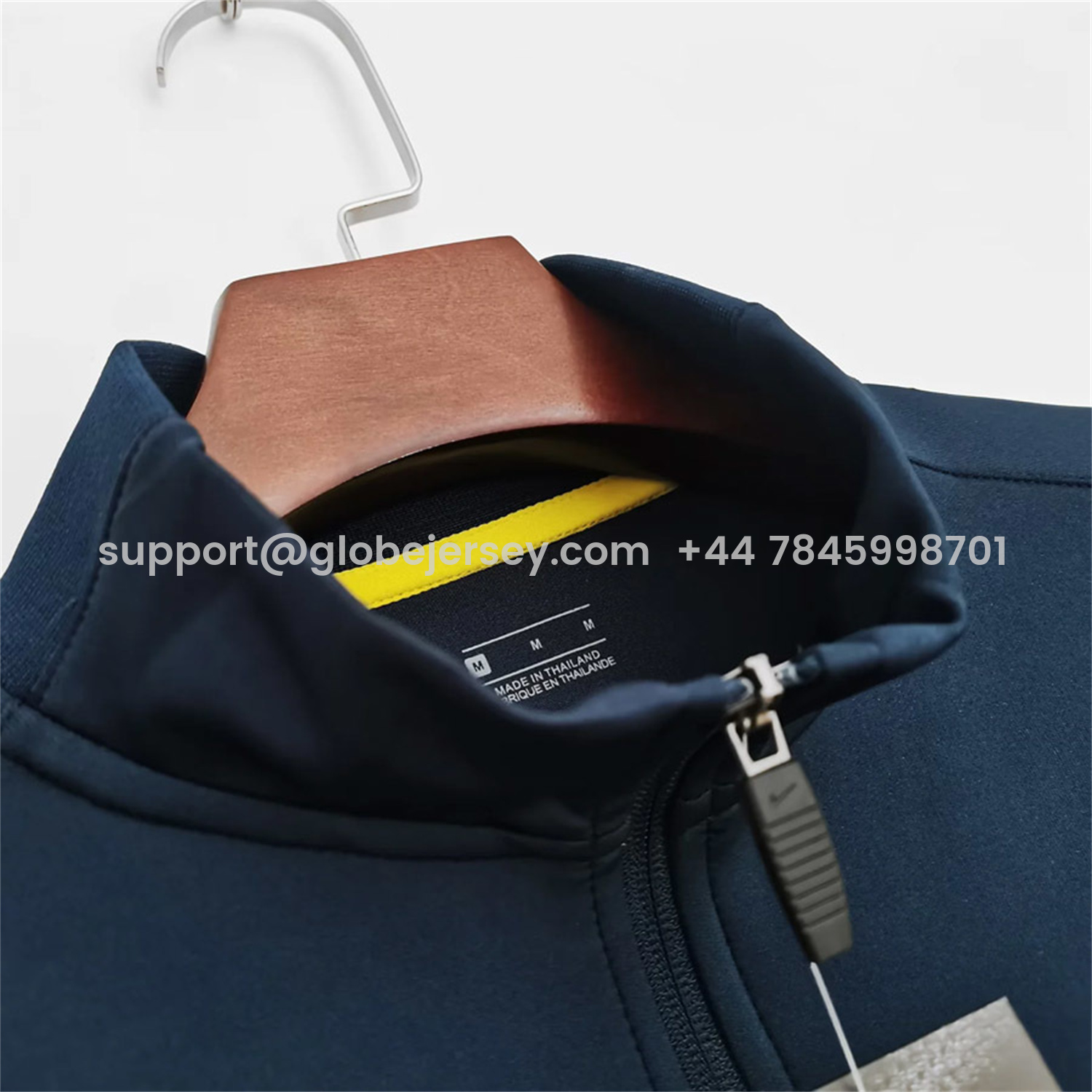 GlobeJersey-Retro Brazil 2022 Dark Blue Windbreaker