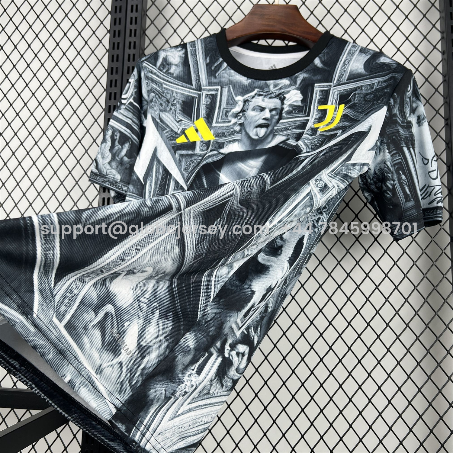 GlobeJersey-Juventus 25-26 Pre-Match Training Jersey - Fans Version