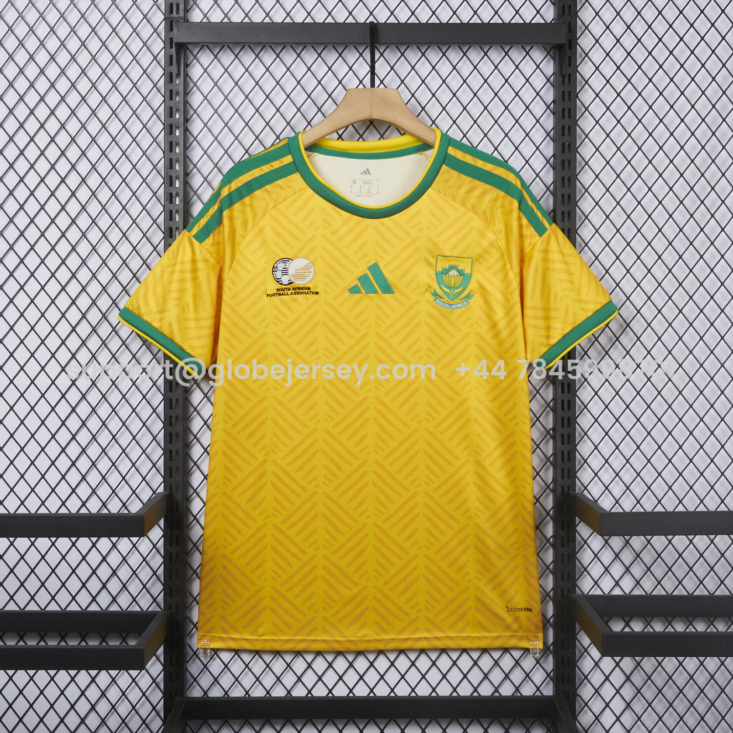 GlobeJersey-South Africa 2026 Home Jersey - Fans Version