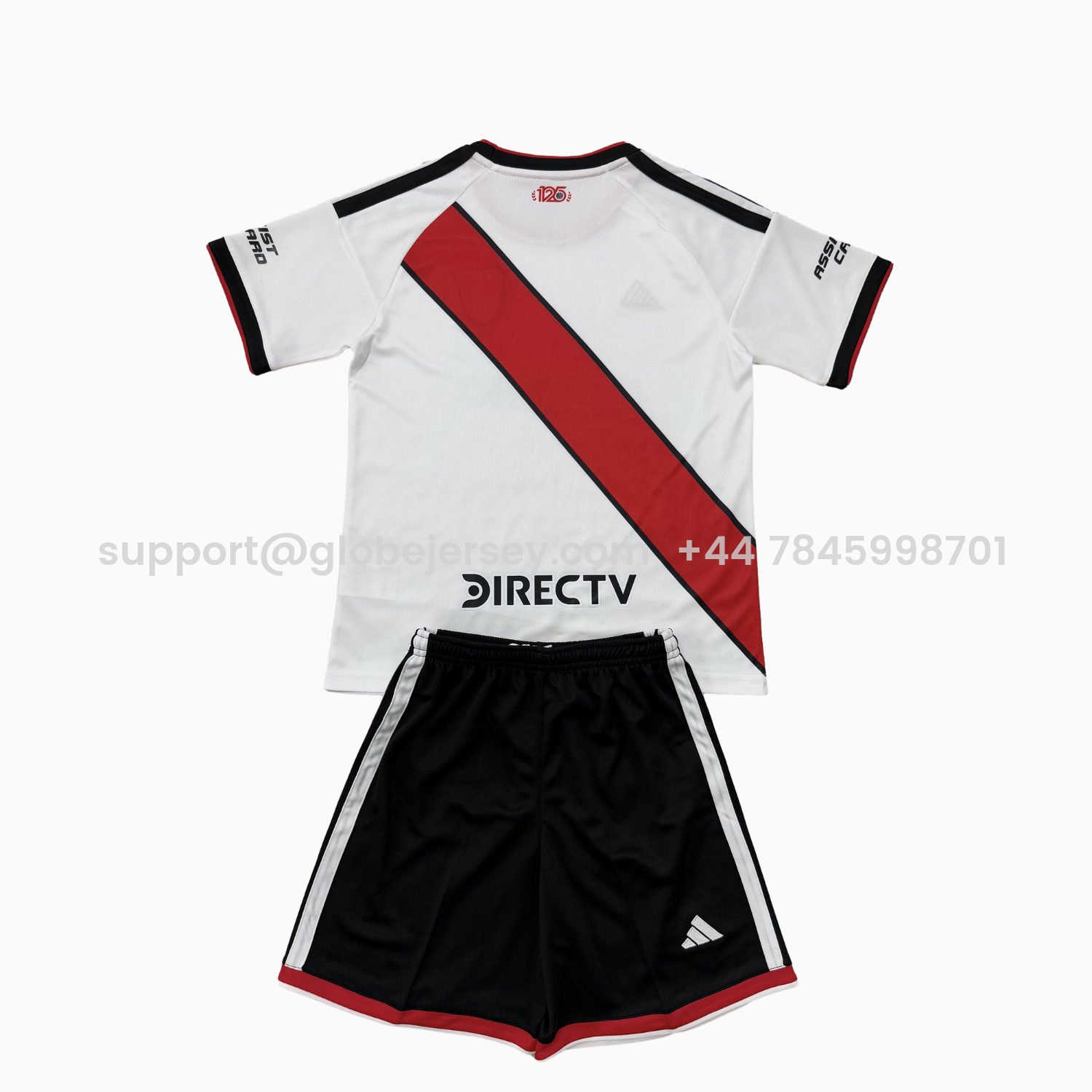 GlobeJersey-River Plate 26-27 Home Kids Kit