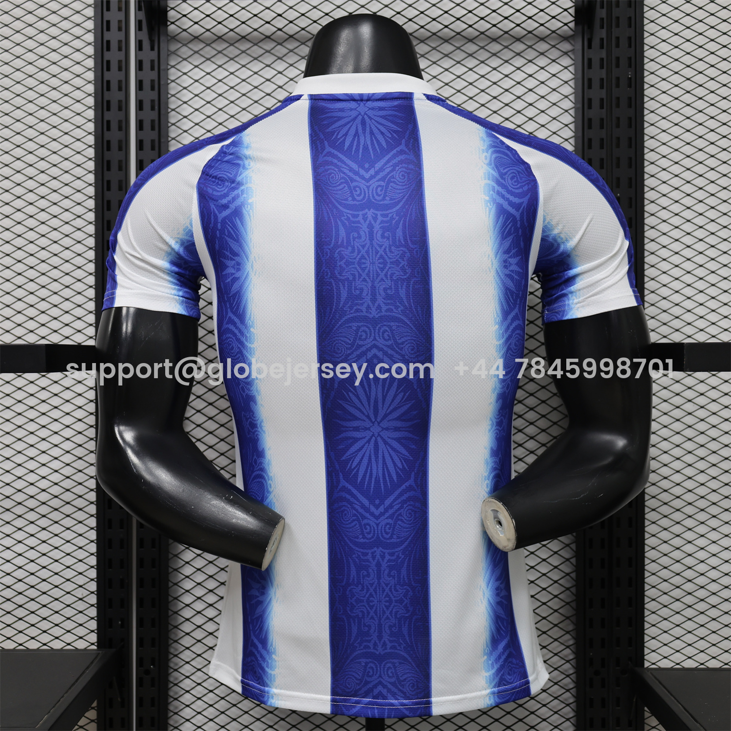 GlobeJersey-Argentina 2026 Deep Blue And White Stripes Special Jersey - Player Version