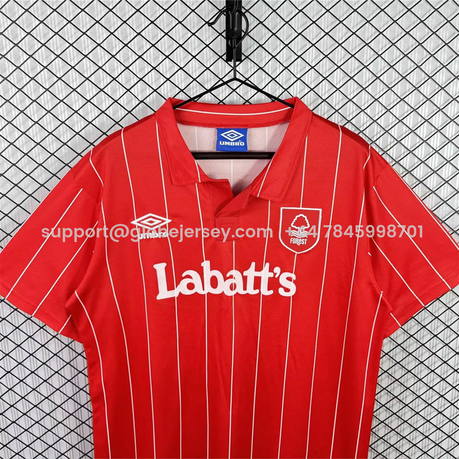 GlobeJersey-Retro Nottingham Forest 1993-94 Home Jersey