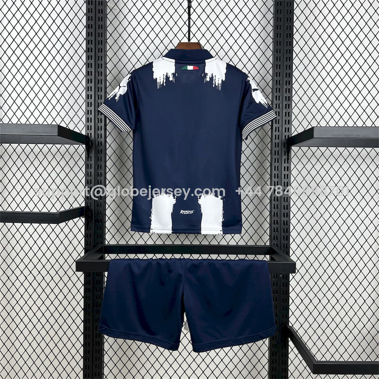 GlobeJersey-Rayados Monterrey 25-26 Club World Cup Home Kids Kit