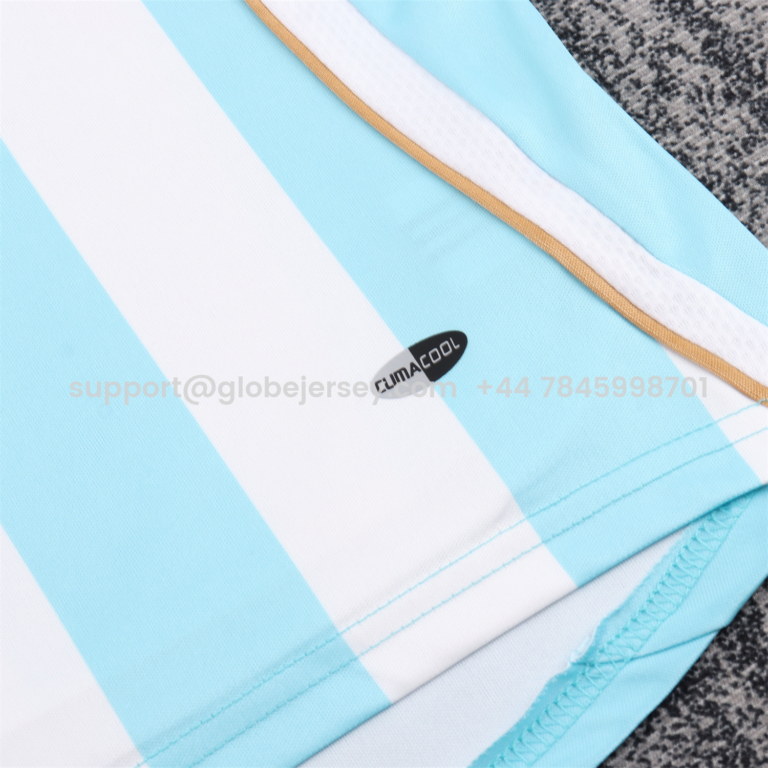 GlobeJersey-Retro Argentina 2006-07 Home Kids Kit