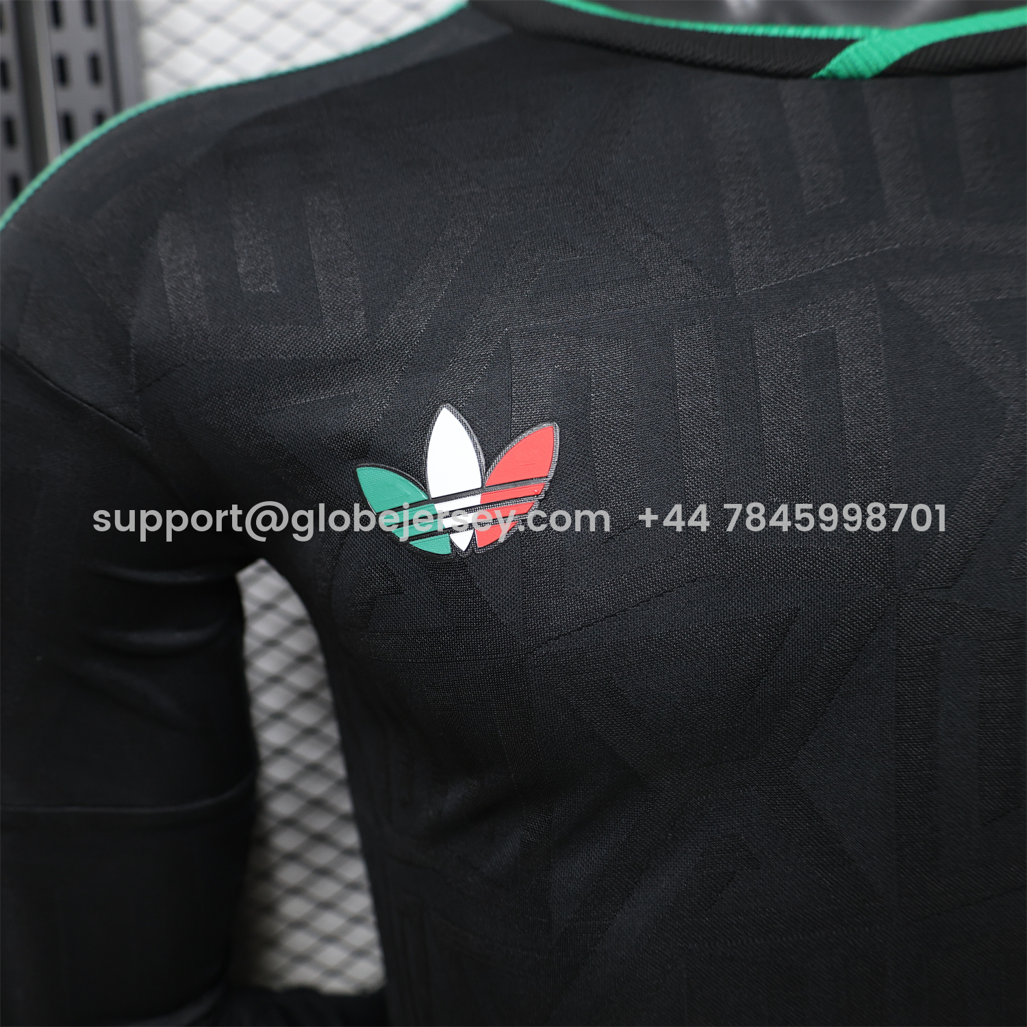 GlobeJersey-Mexico 2026 Third Long Sleeves Jersey - Player Version