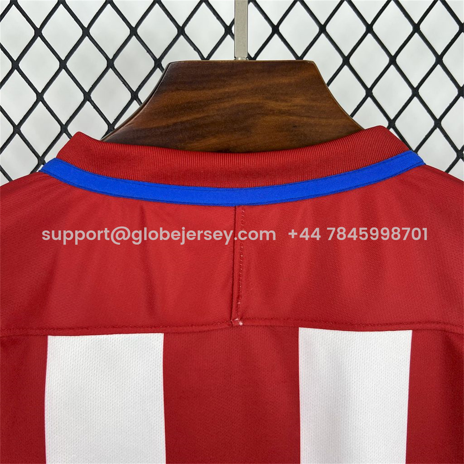 GlobeJersey-Retro Atletico Madrid 2016-17 Home Jersey