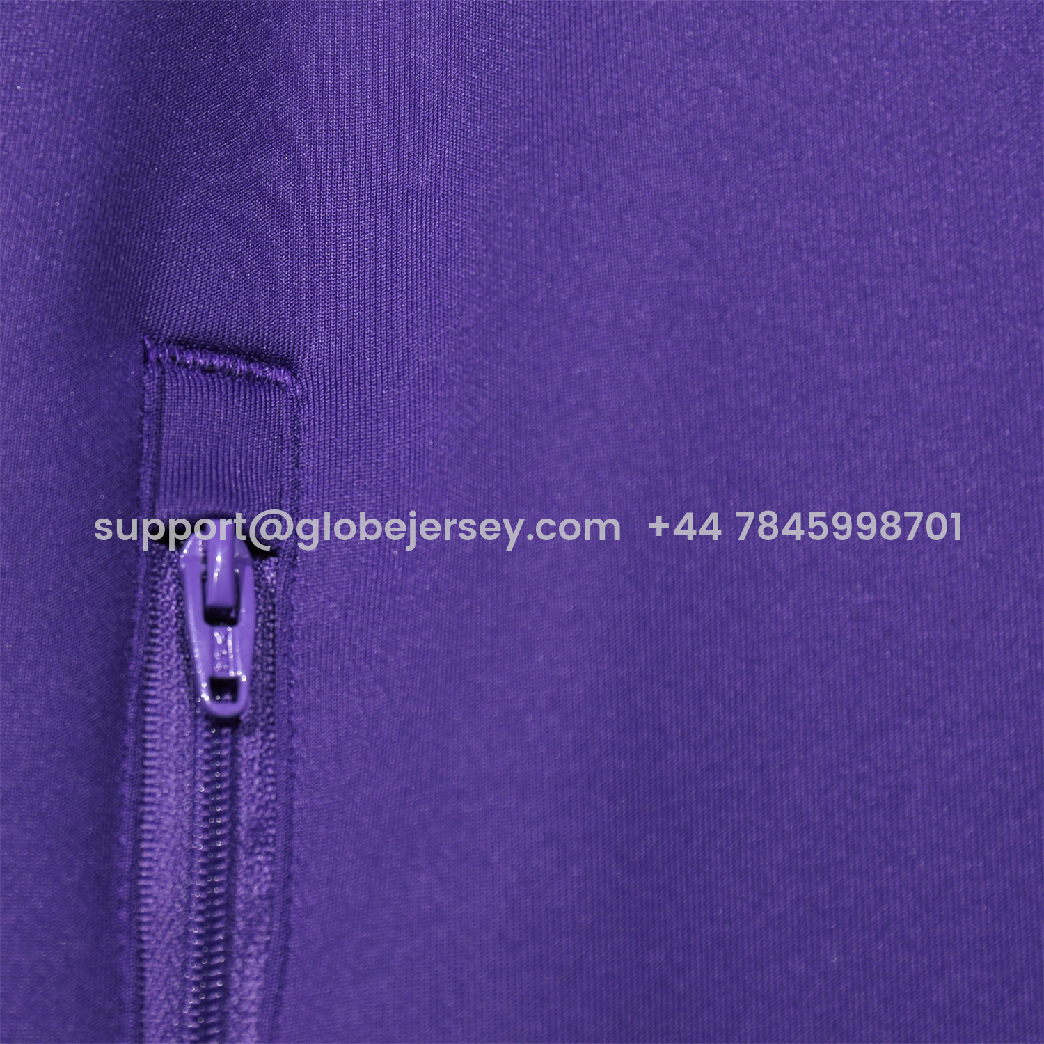 GlobeJersey-Real Madrid 25-26 White Lines Training Set - Purple Top and Purple Pants