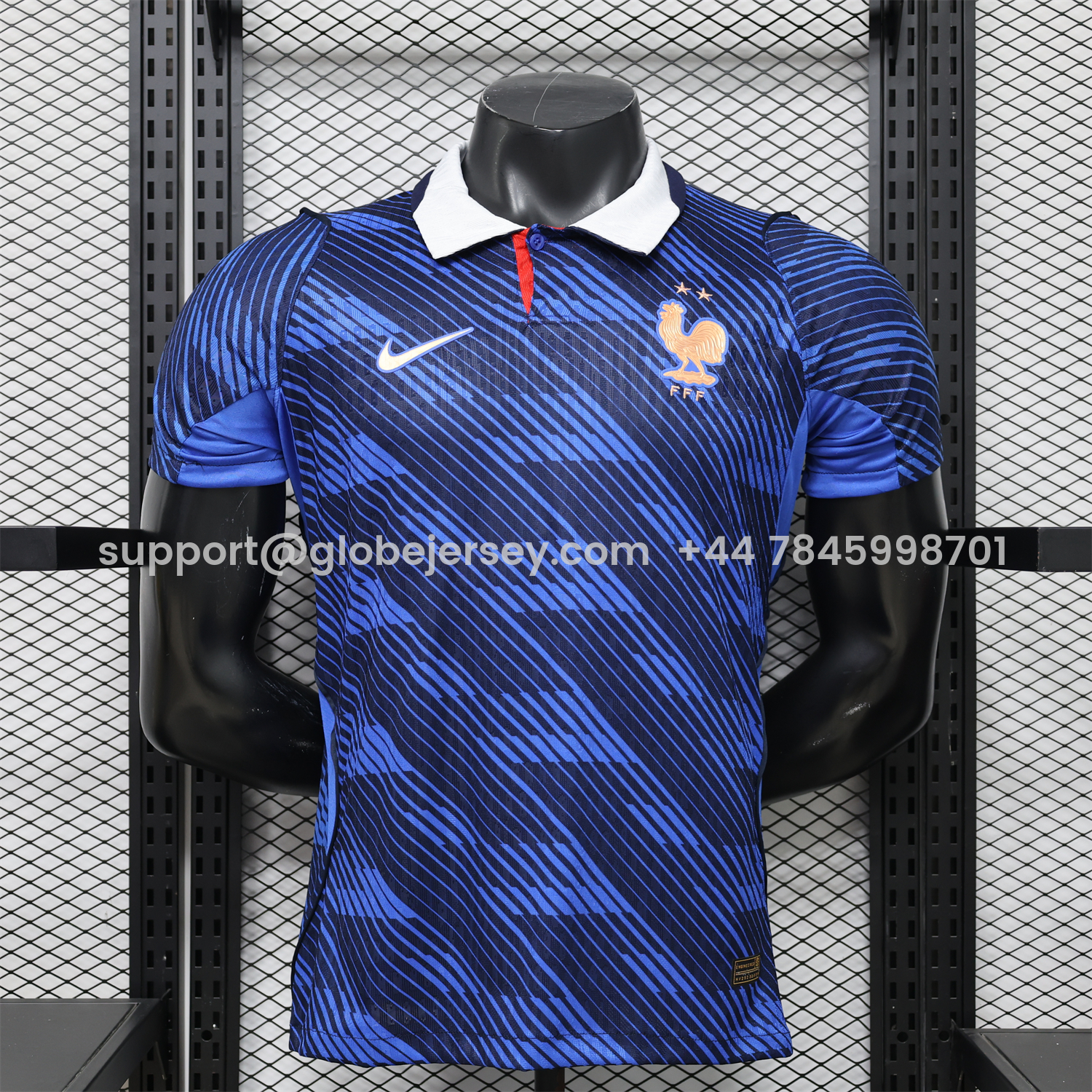 GlobeJersey-France 2026 Home Jersey - Player Version