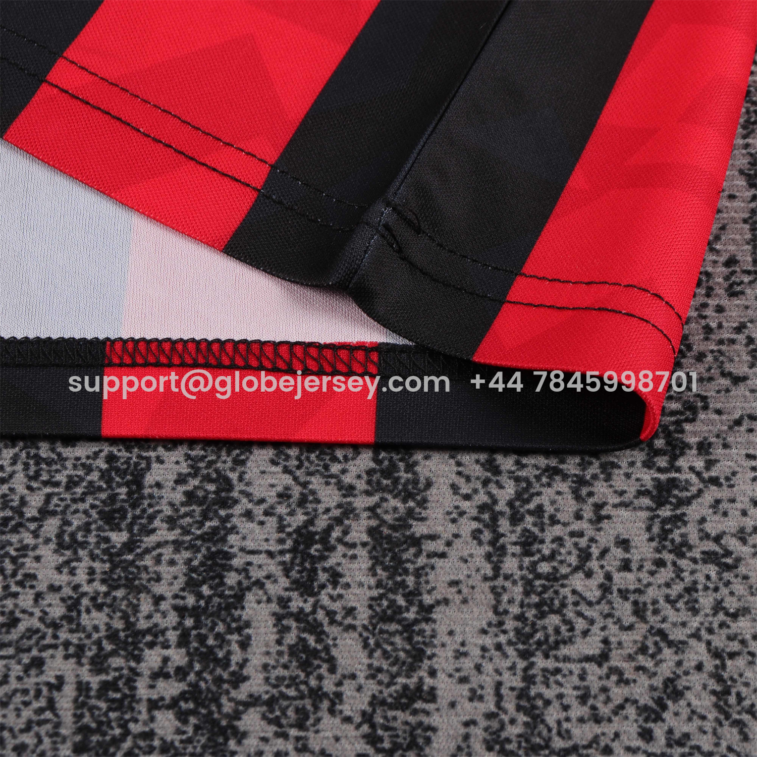 GlobeJersey-Retro AC Milan 1993-94 Home Kids Kit