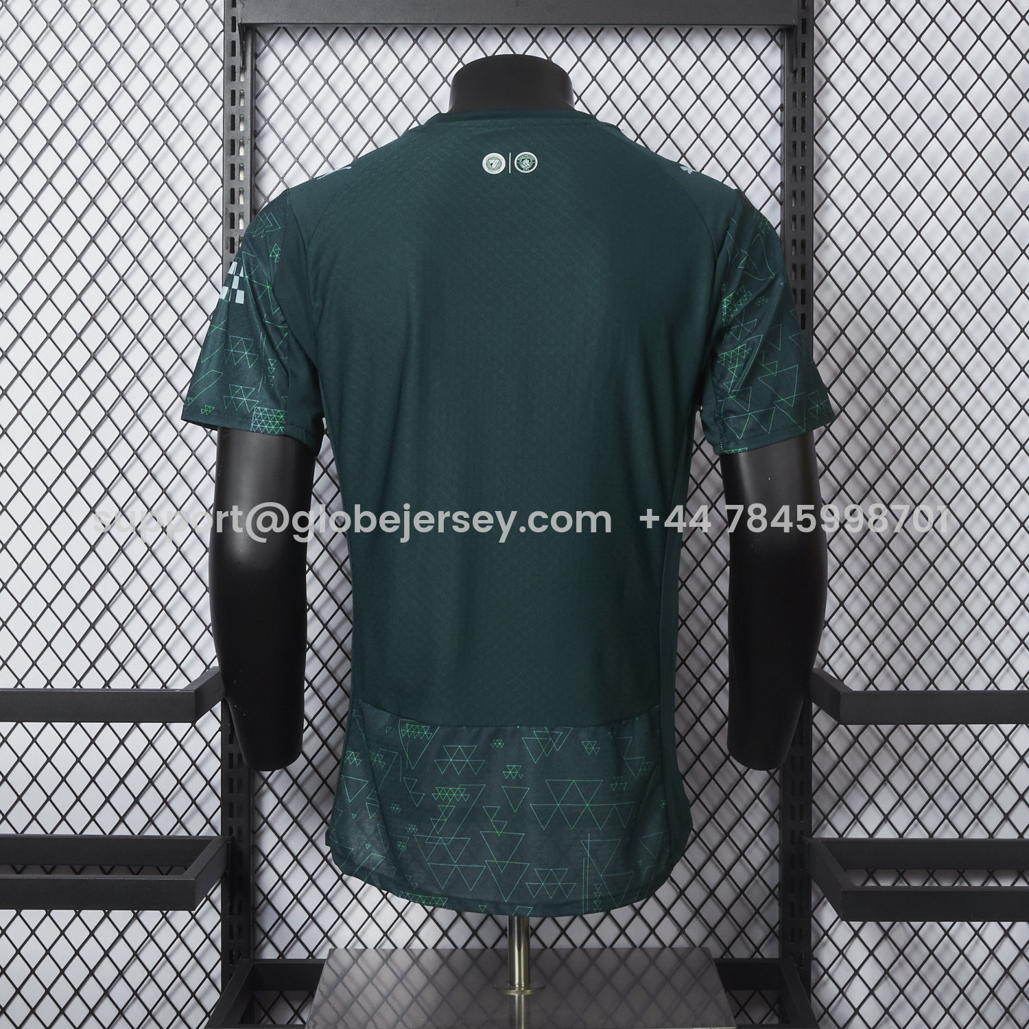 GlobeJersey-Manchester City 25-26 Fourth Green Jersey - Player Version