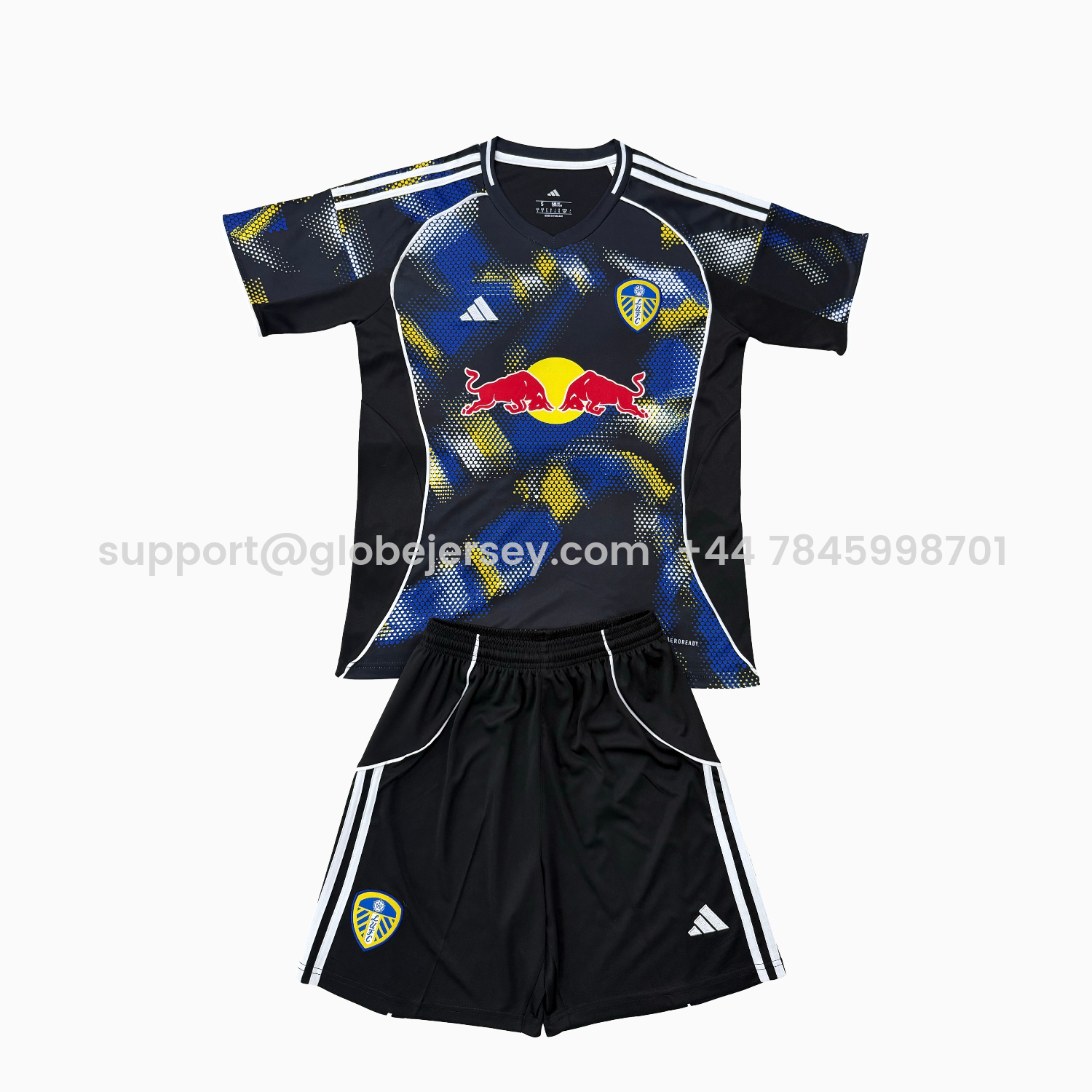 GlobeJersey-Leeds United 25-26 Third Men's Adult Jersey Set - Fans Version