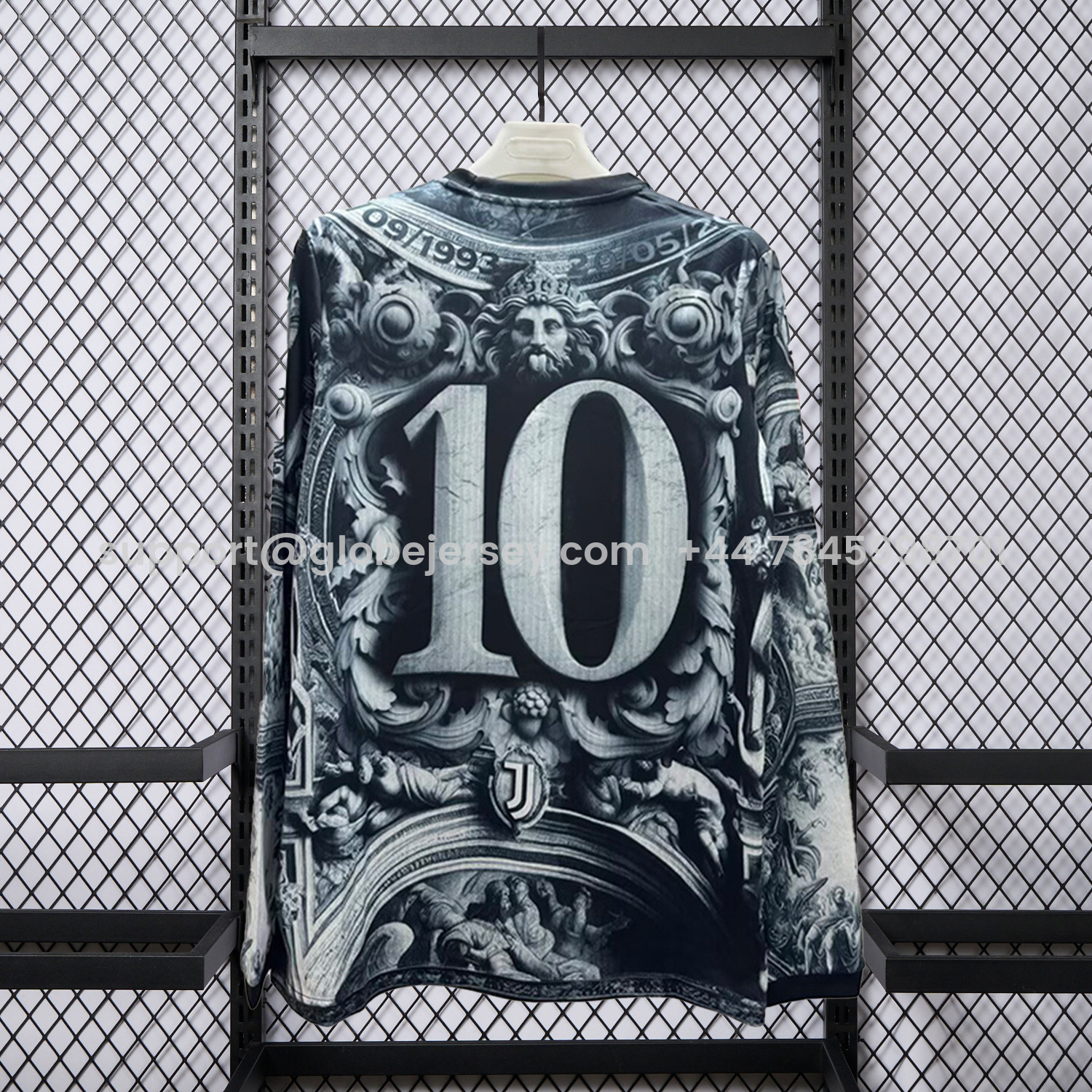 GlobeJersey-Juventus 25-26 Pre-Match Training Long Sleeves Jersey - Fans Version