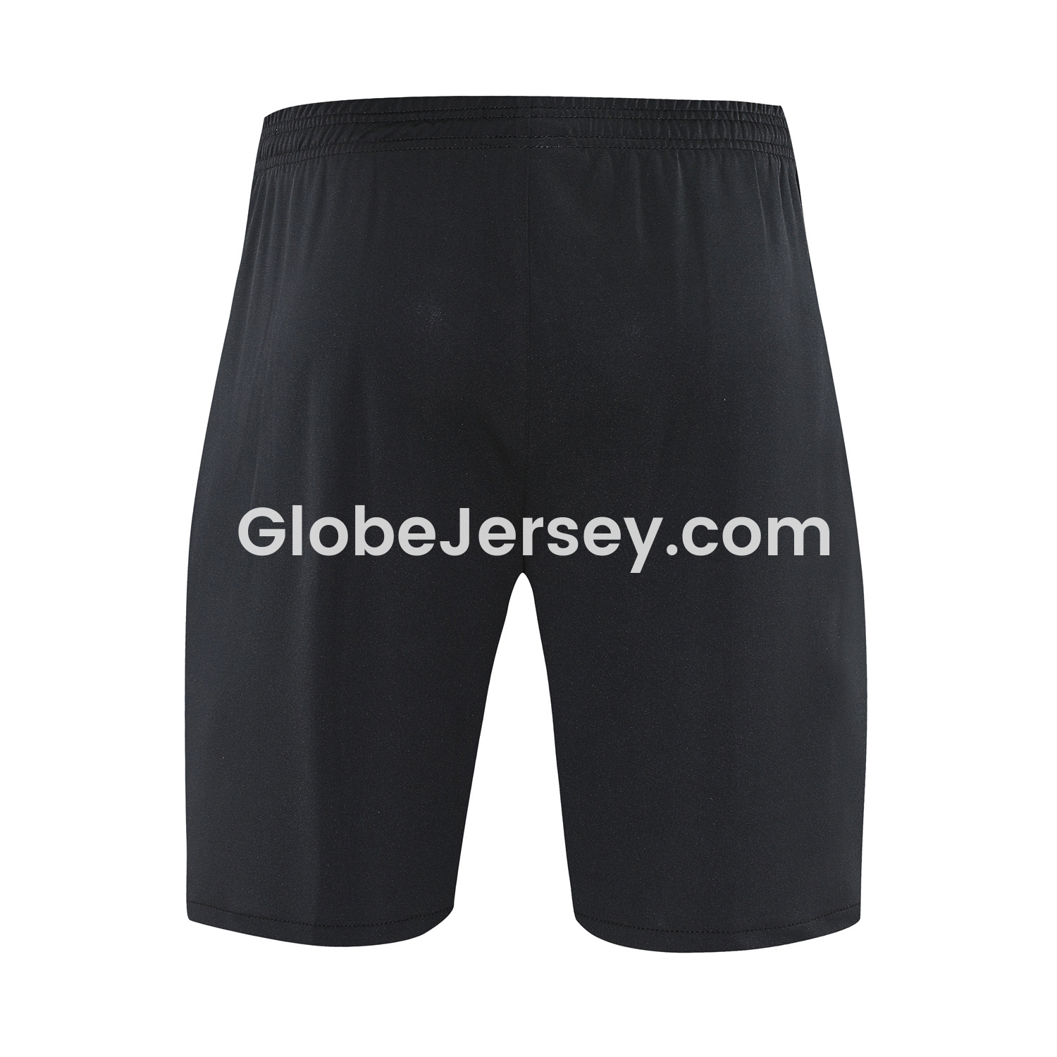 GlobeJersey-Brazil 25-26 Blue Jesus Statue Short-Sleeve Training Set - Blue Top & Black Shorts