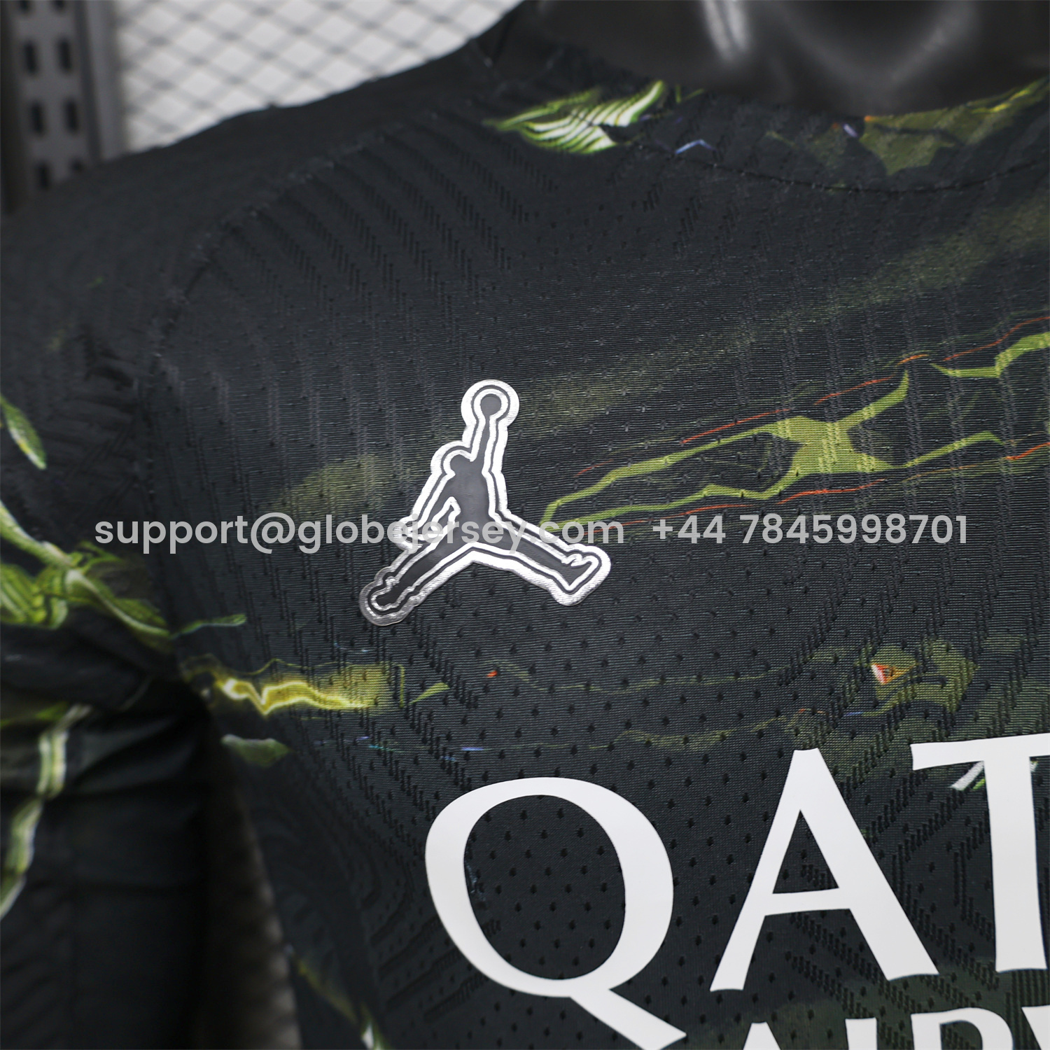 GlobeJersey-Paris Saint-Germain PSG 25-26 Night Version Fifth Long Sleeves Jersey - Player Version