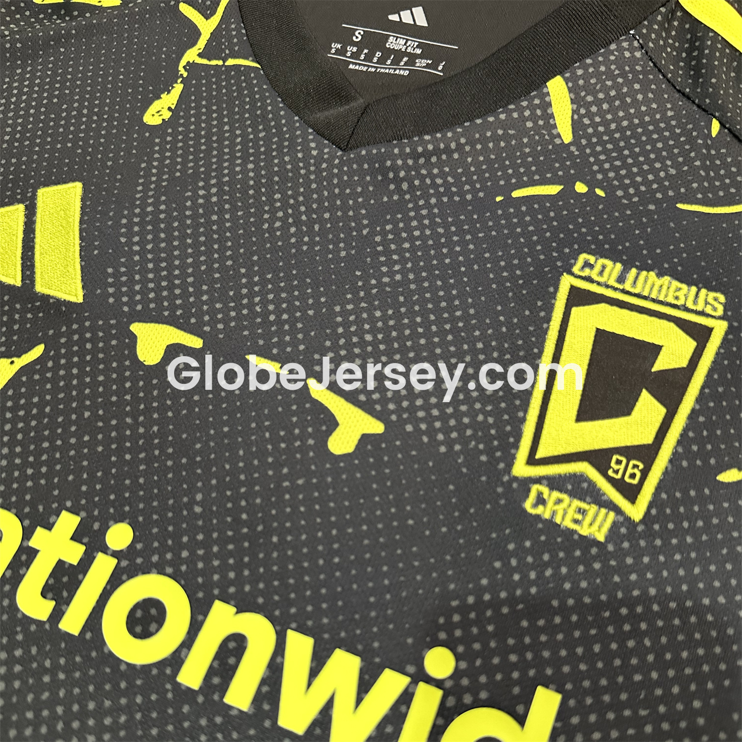 GlobeJersey-Columbus Crew 2025 Away Jersey - Fans Version