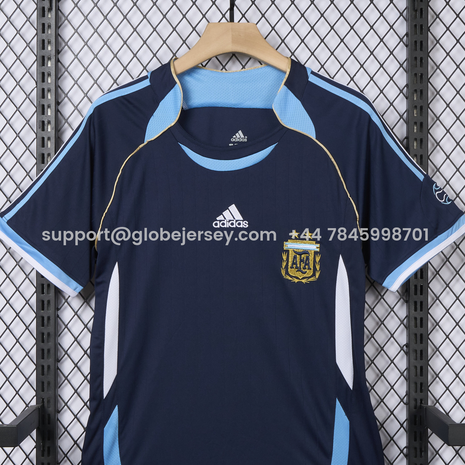 GlobeJersey-Retro Argentina 2006 Away Jersey