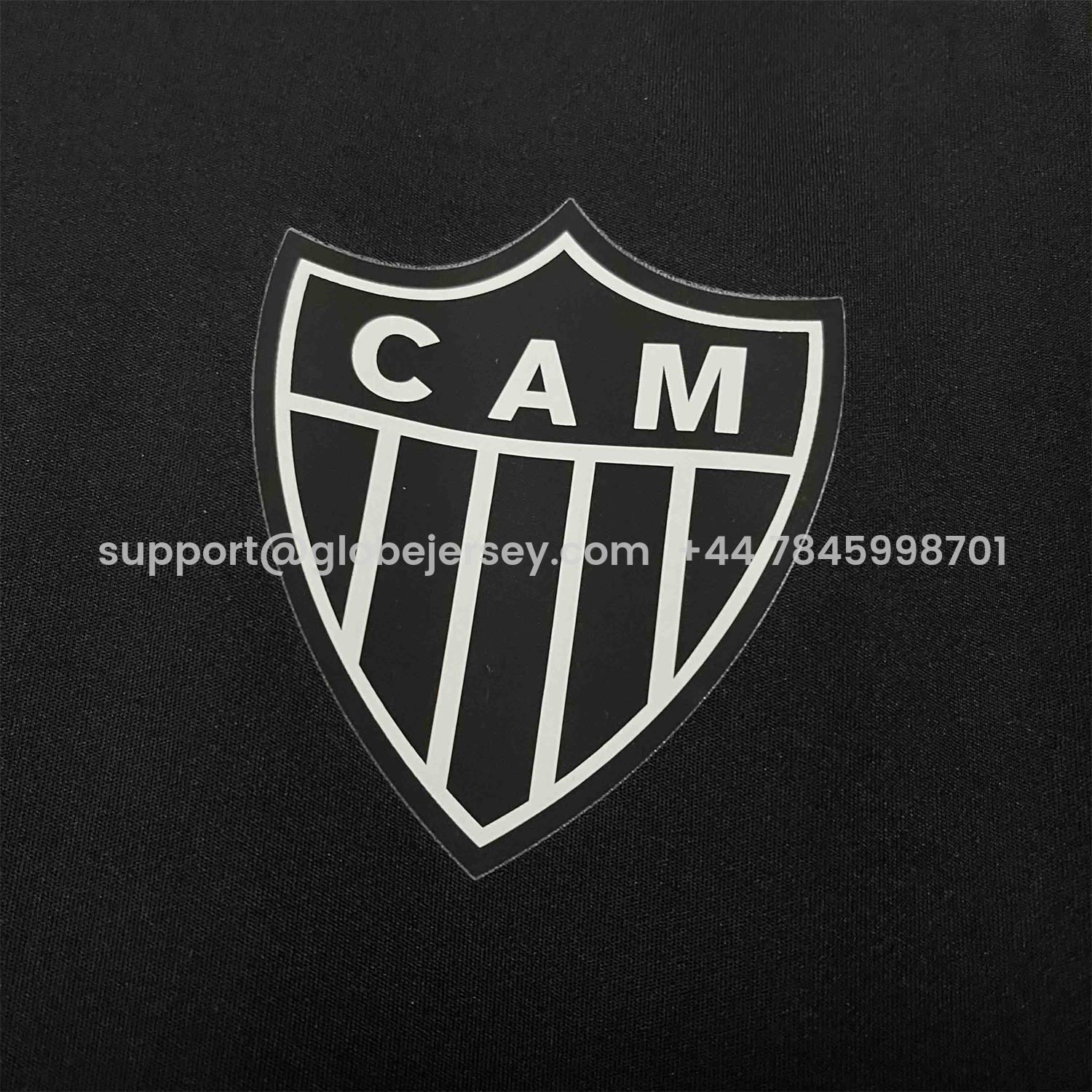 GlobeJersey-Atletico Mineiro 25-26 Black Pre-Match Training Unsponsored Jersey - Fans Version