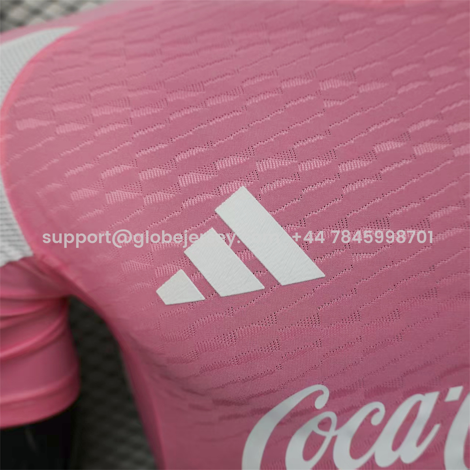 GlobeJersey-Argentina 25-26 Pink & White Training Jersey - Player Version