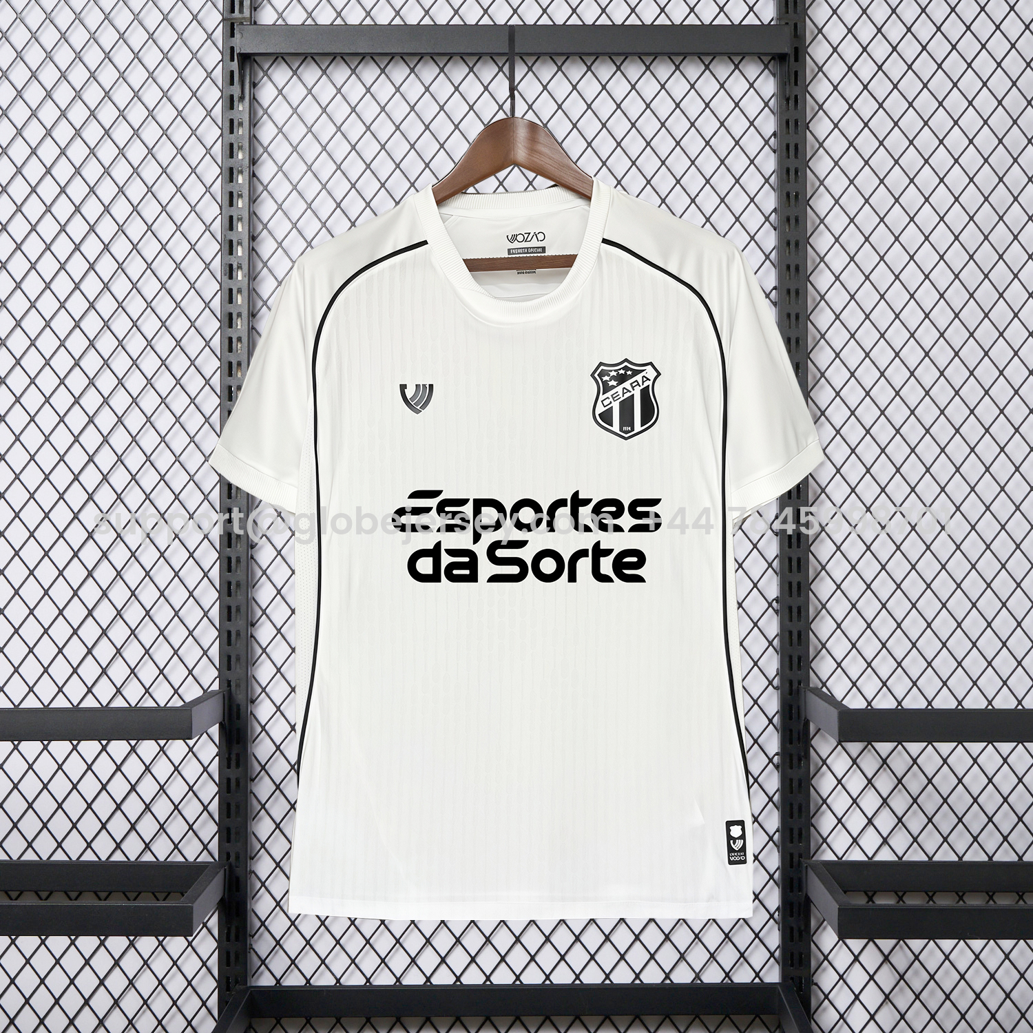 GlobeJersey-Ceará 26-27 Away All Sponsors Jersey - Fans Version