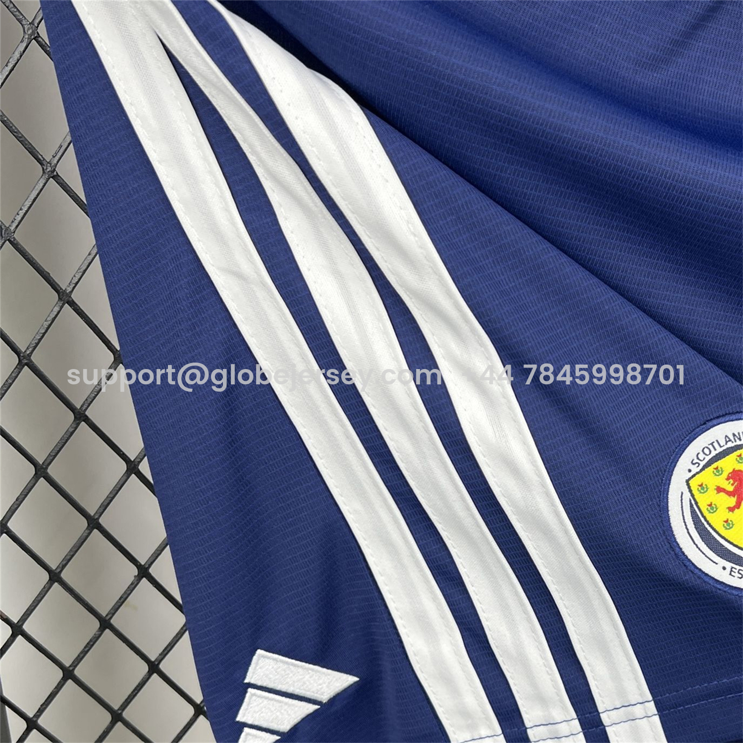 GlobeJersey-S-c-o.t l.a-n.d 2026 Home Blue Shorts - Fans Version