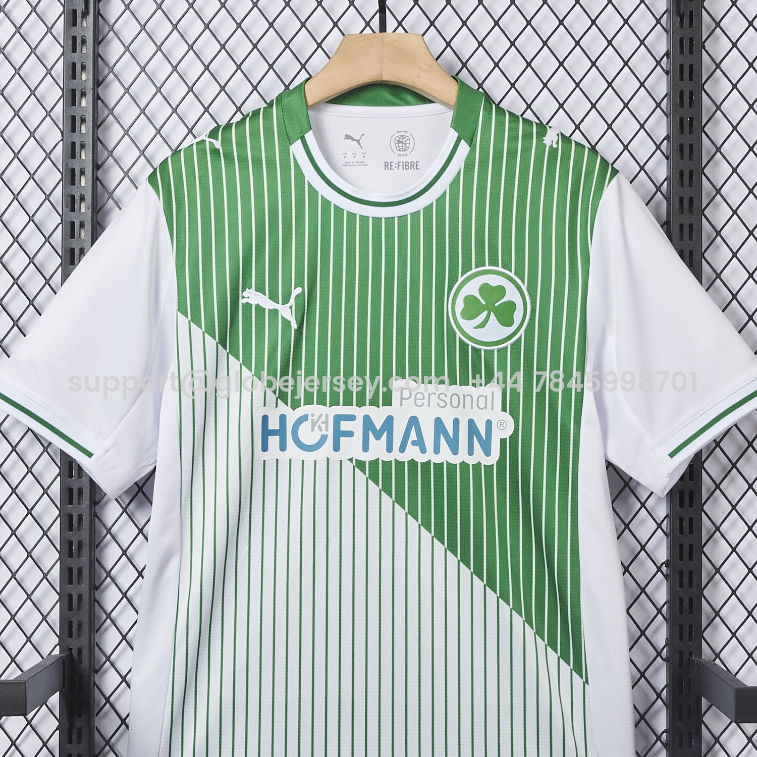 GlobeJersey-Furth 25-26 Home Jersey - Fans Version