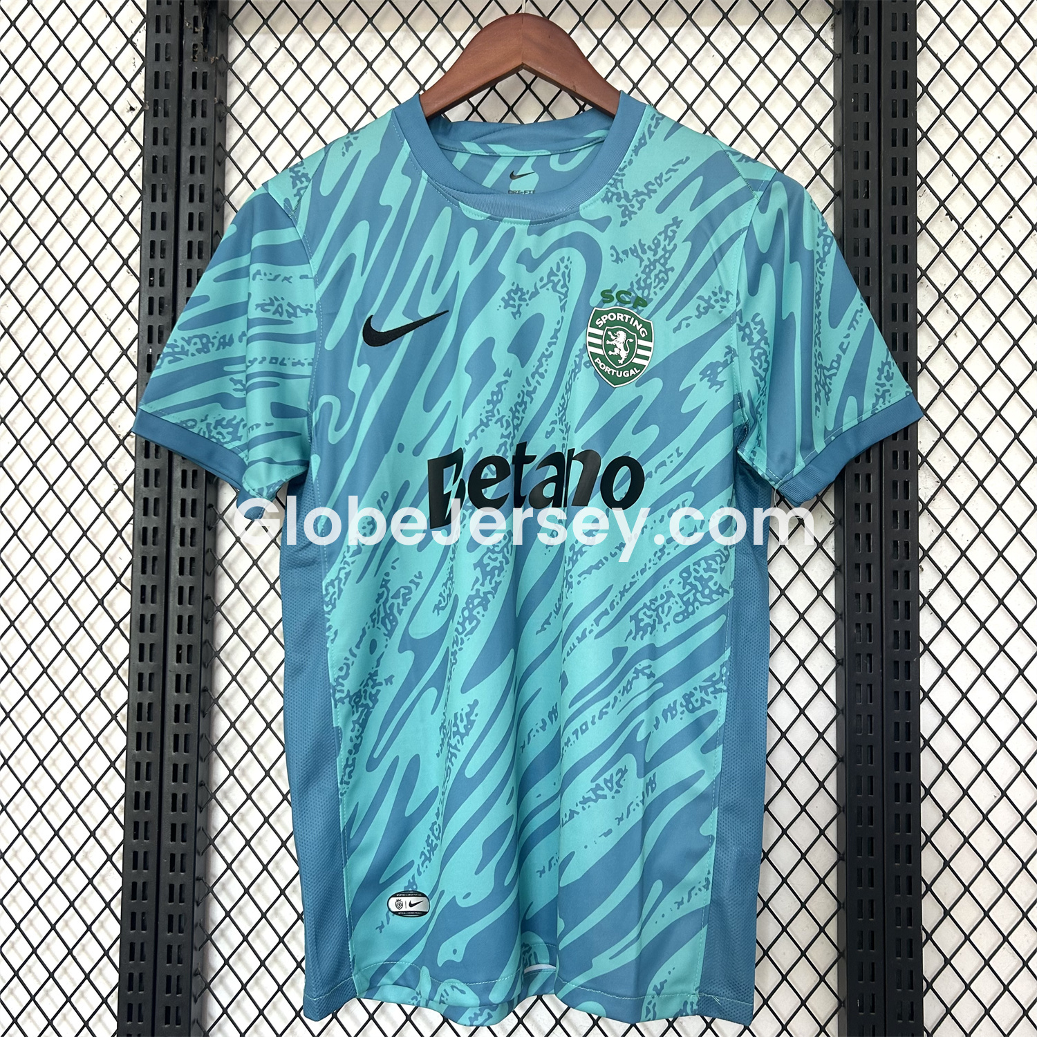 GlobeJersey-Sporting CP 25-26 Blue Goalkeeper Jersey - Fans Version
