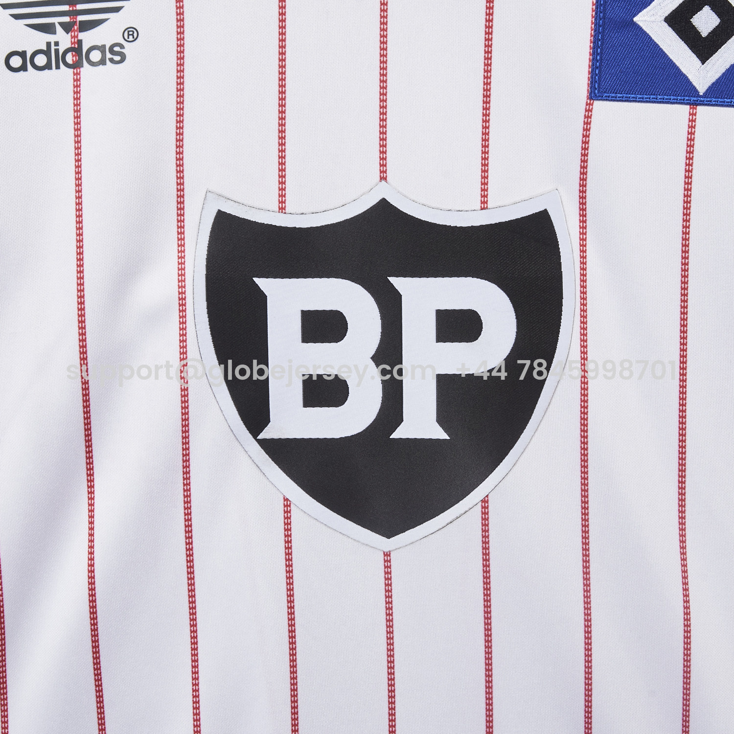GlobeJersey-Retro Hamburger SV 1982-83 Home Long Sleeves Jersey