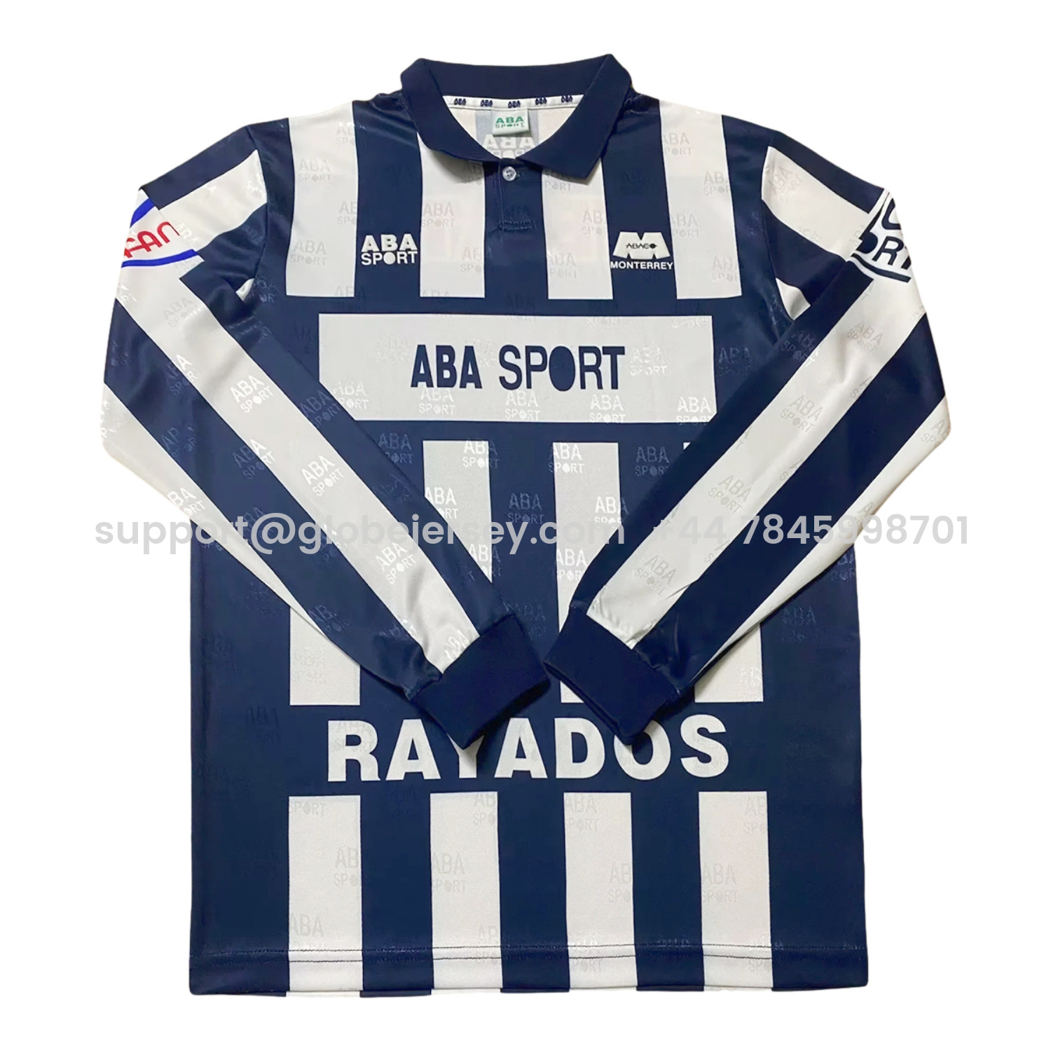 GlobeJersey-Retro Rayados Monterrey 1997-98 Home Long Sleeves Jersey